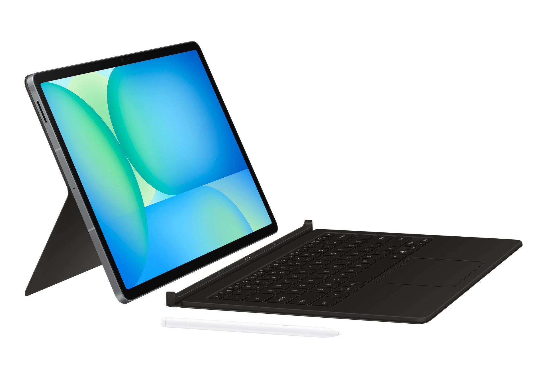 Samsung Tablet-Tastatur »Book Cover Keyboard für Tab S10 FE+«, (Funktionstasten)