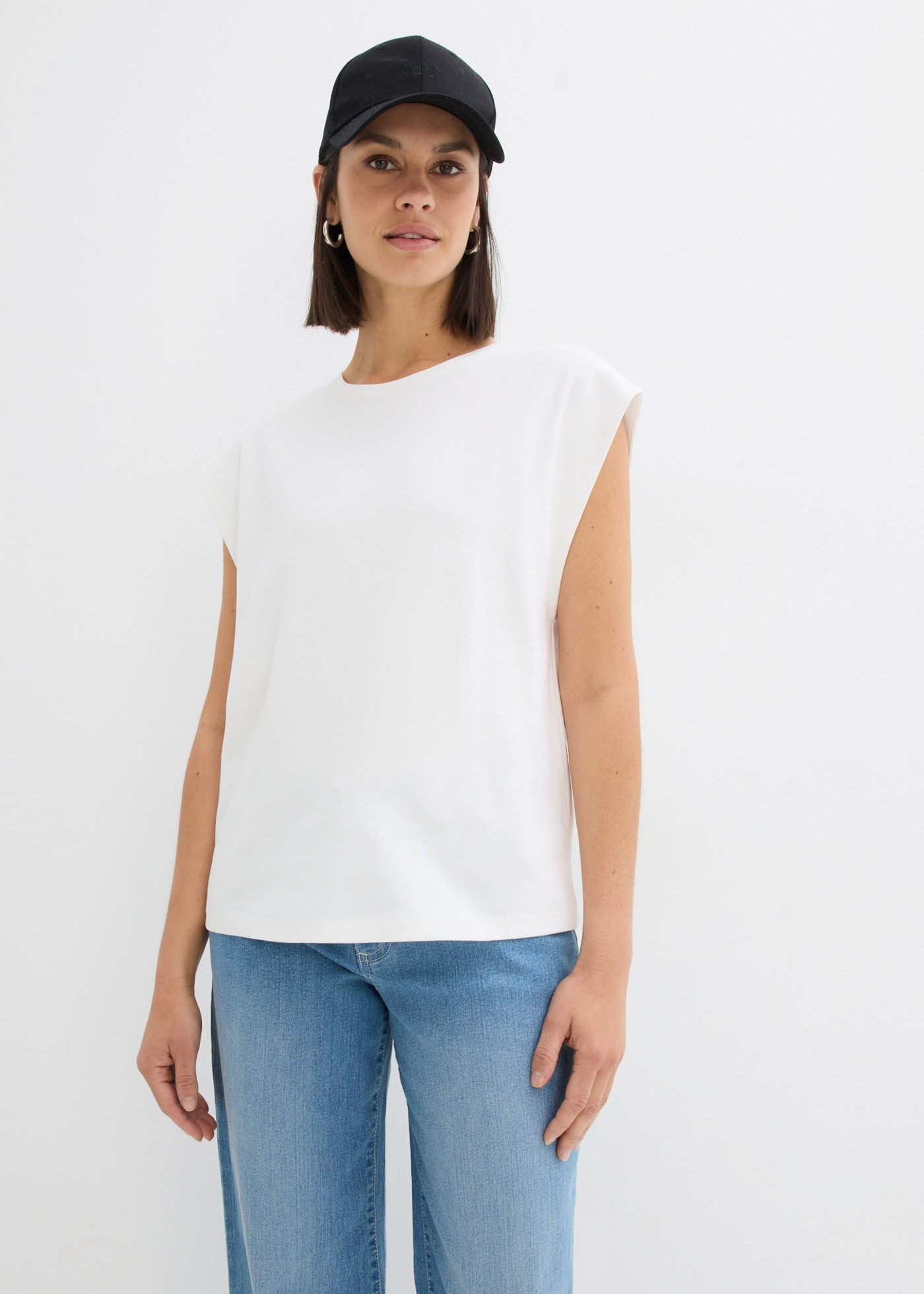bonprix T-Shirt verschiedene Größen, aus Baumwolle, lässige Passform