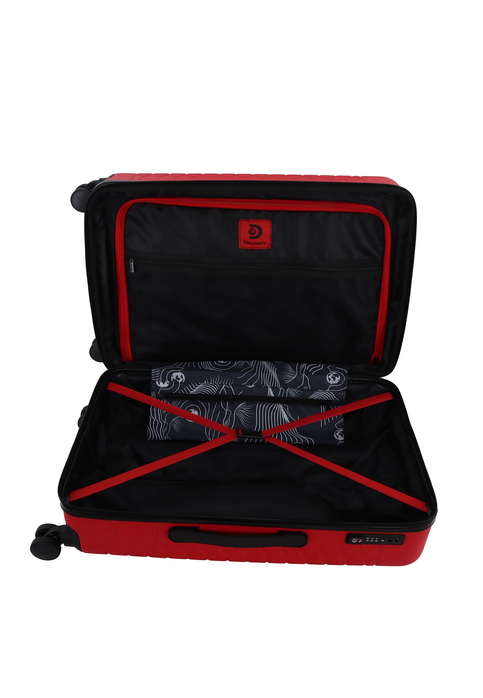 Discovery Koffer »REPTILE« mit integriertem TSA-Schloss