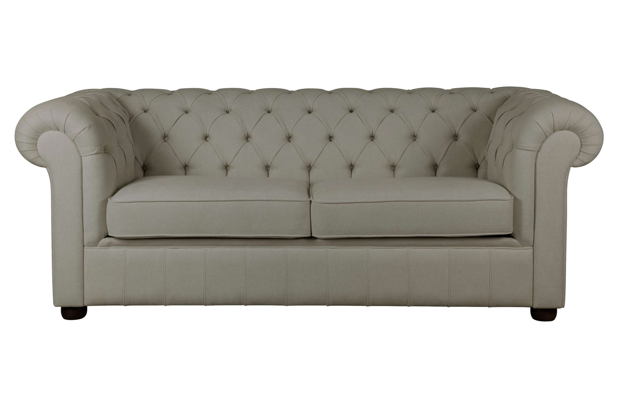 Home affaire 3-Sitzer »CHARENTE, optionale Schlafsofa, Chesterfield-Sofa, Bettfunktion«, mit edler Knopfheftung und typischen Armlehnen, B/T/H 198/89/74 cm