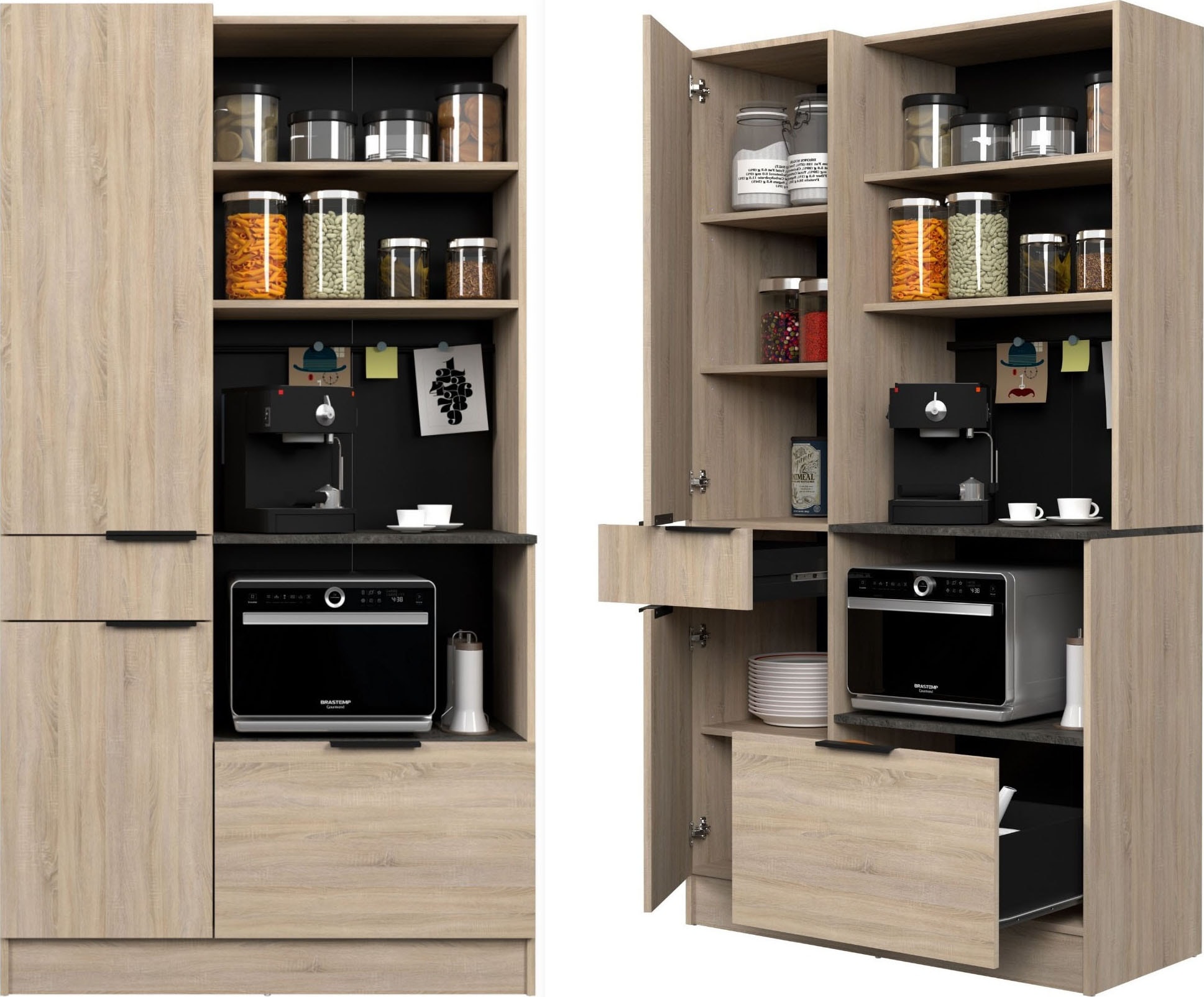 DS PRODUKT Buffet "Fumay 11, Geschirrschrank, besonders viel Stauraum" B/H/ günstig online kaufen