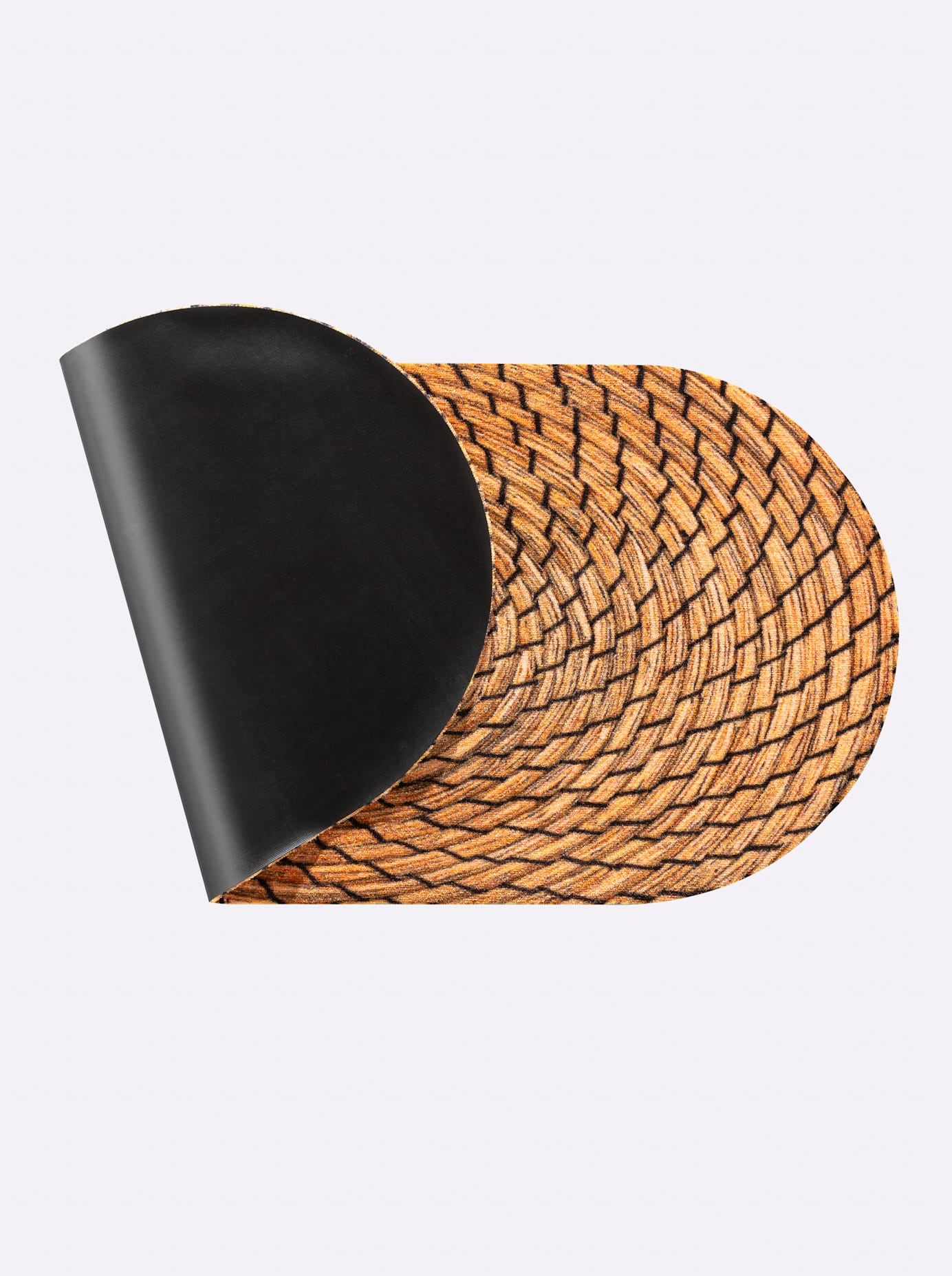 wash+dry by Kleen-Tex Fußmatte, oval, 7 mm Höhe
