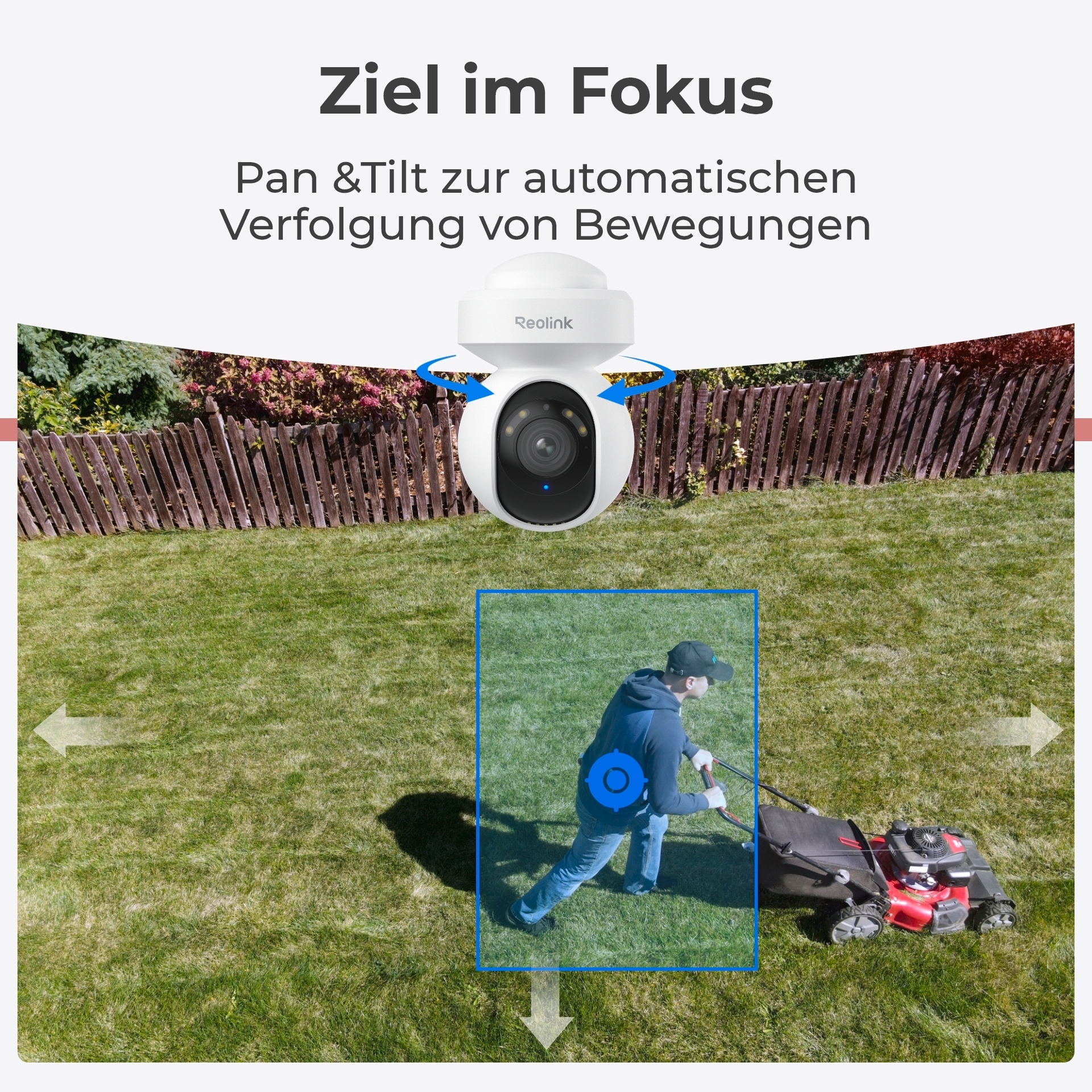 Reolink Überwachungskamera »Hub 1 + E Series E540 WiFi-Outdoor«, Außenbereich
