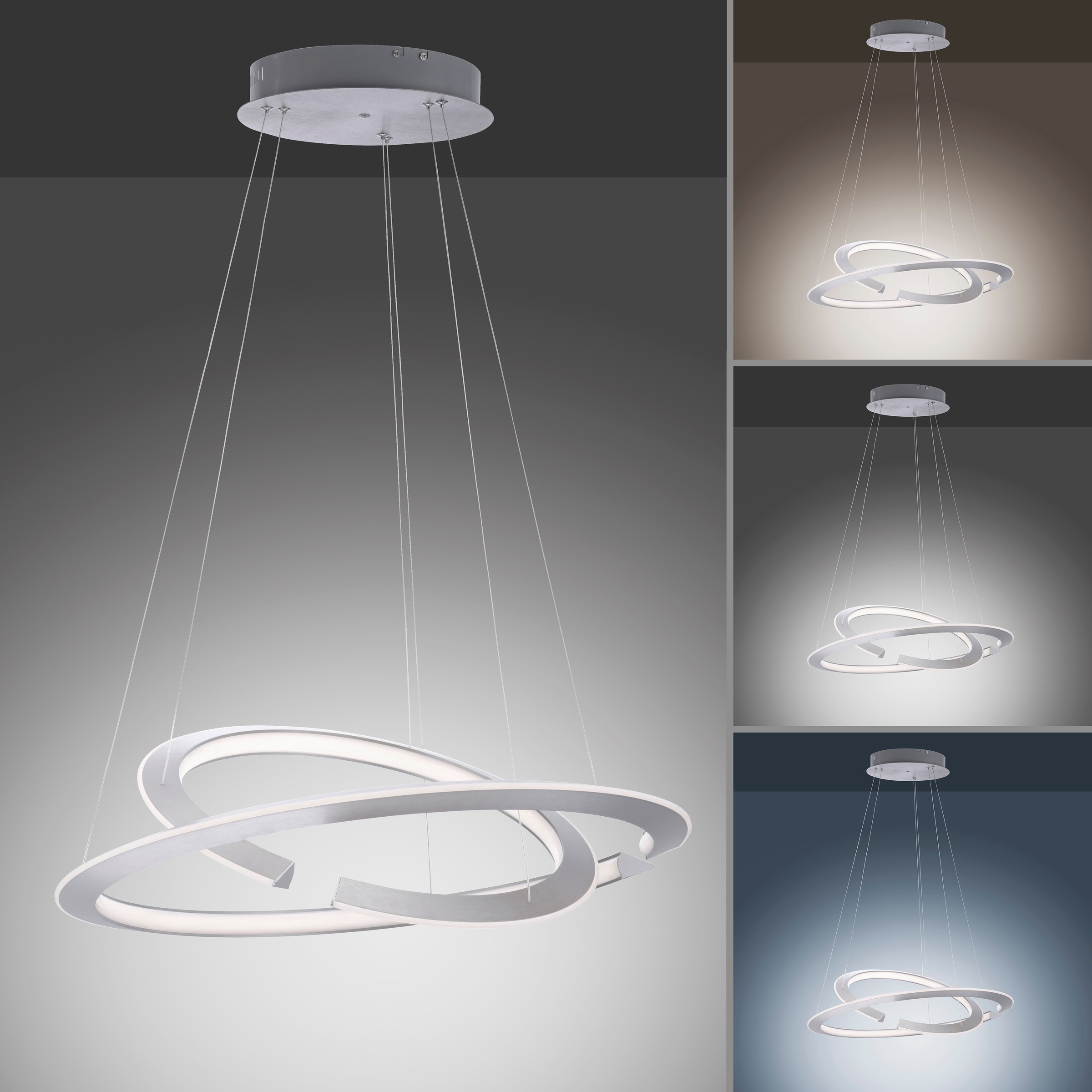 Paul Neuhaus LED Deckenleuchte »ALESSA«, 2 flammig, Leuchtmittel LED-Board-LED-Board | LED fest integriert, LED