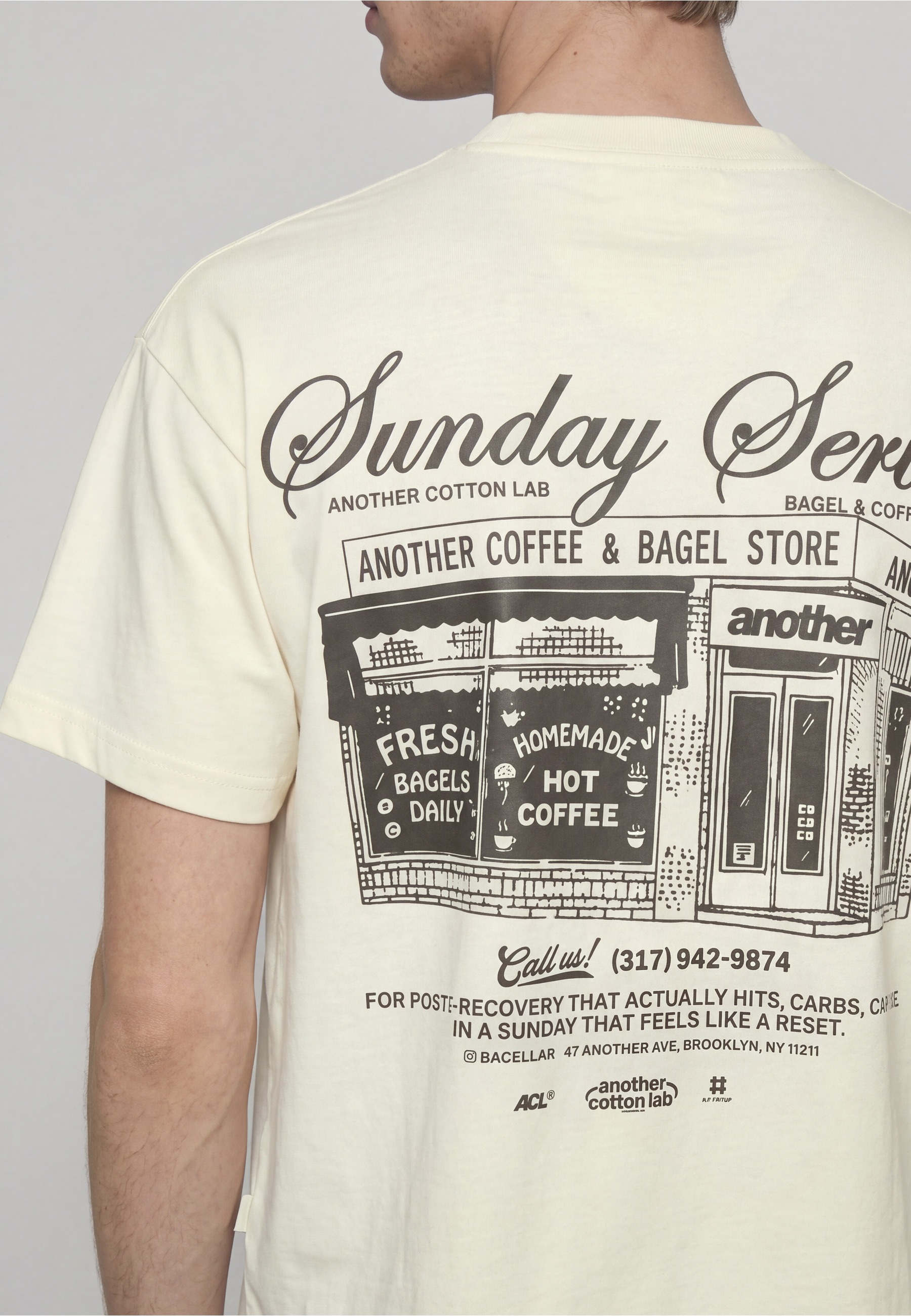 Another Cotton Lab T-Shirt »Another Cotton Lab Sunday Service T-Shirt« 1