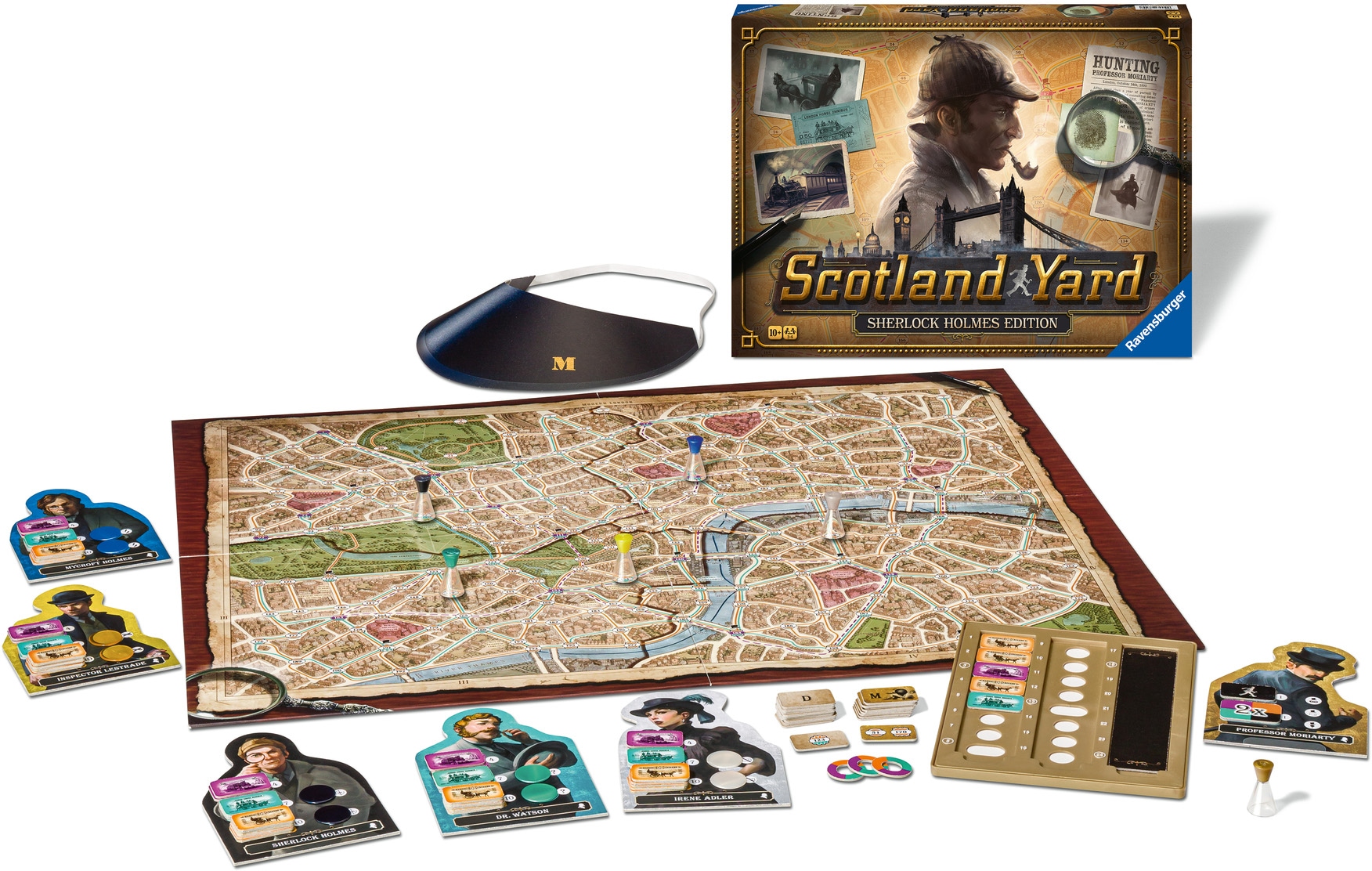 Ravensburger Spiel »Scotland Yard - als Sherlock Holmes Variante«, Made in Europe, FSC® - schützt Wald - weltweit