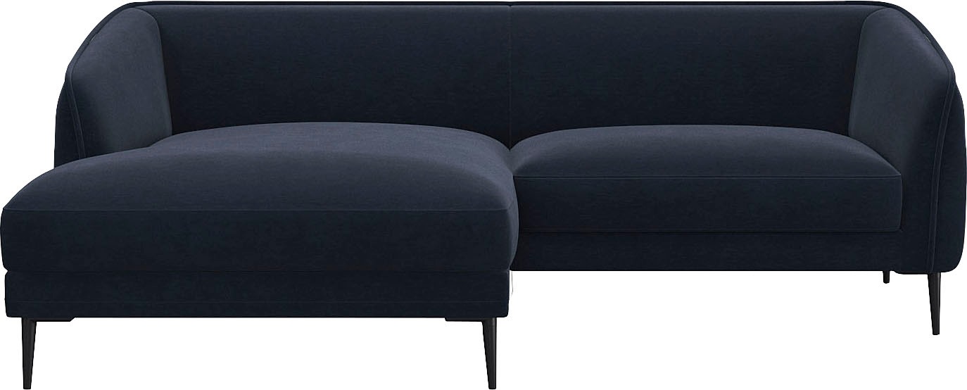 FLEXLUX Ecksofa "Belle Designsofa, bequem durch Kaltschaum im Sitz" Skandinavisches Design, In hochwertiger Verarbeitung, B/T 218/149 cm