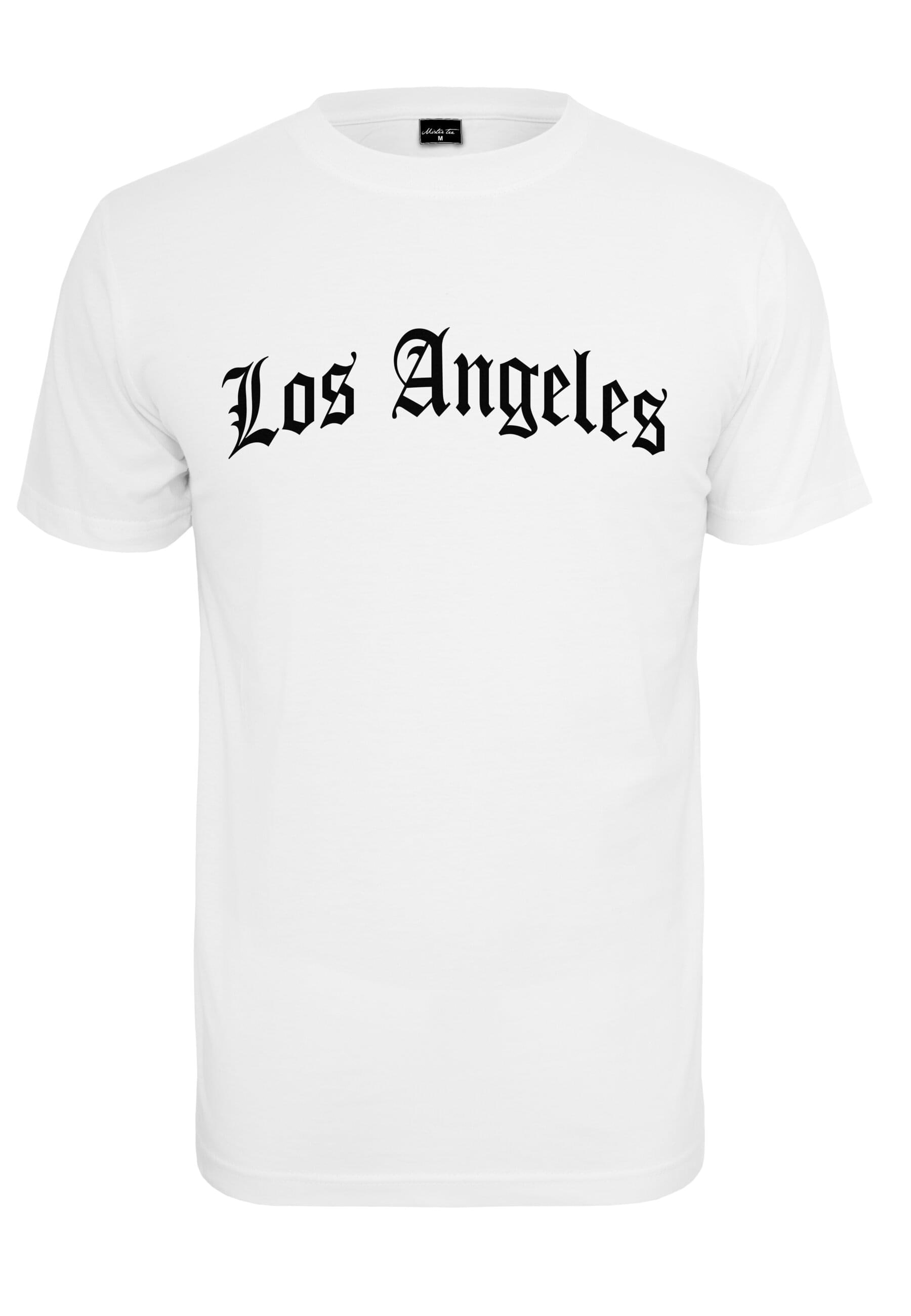 MisterTee T-Shirt "MisterTee Herren Los Angeles Wording Tee" 1 Stk. tlg. günstig online kaufen
