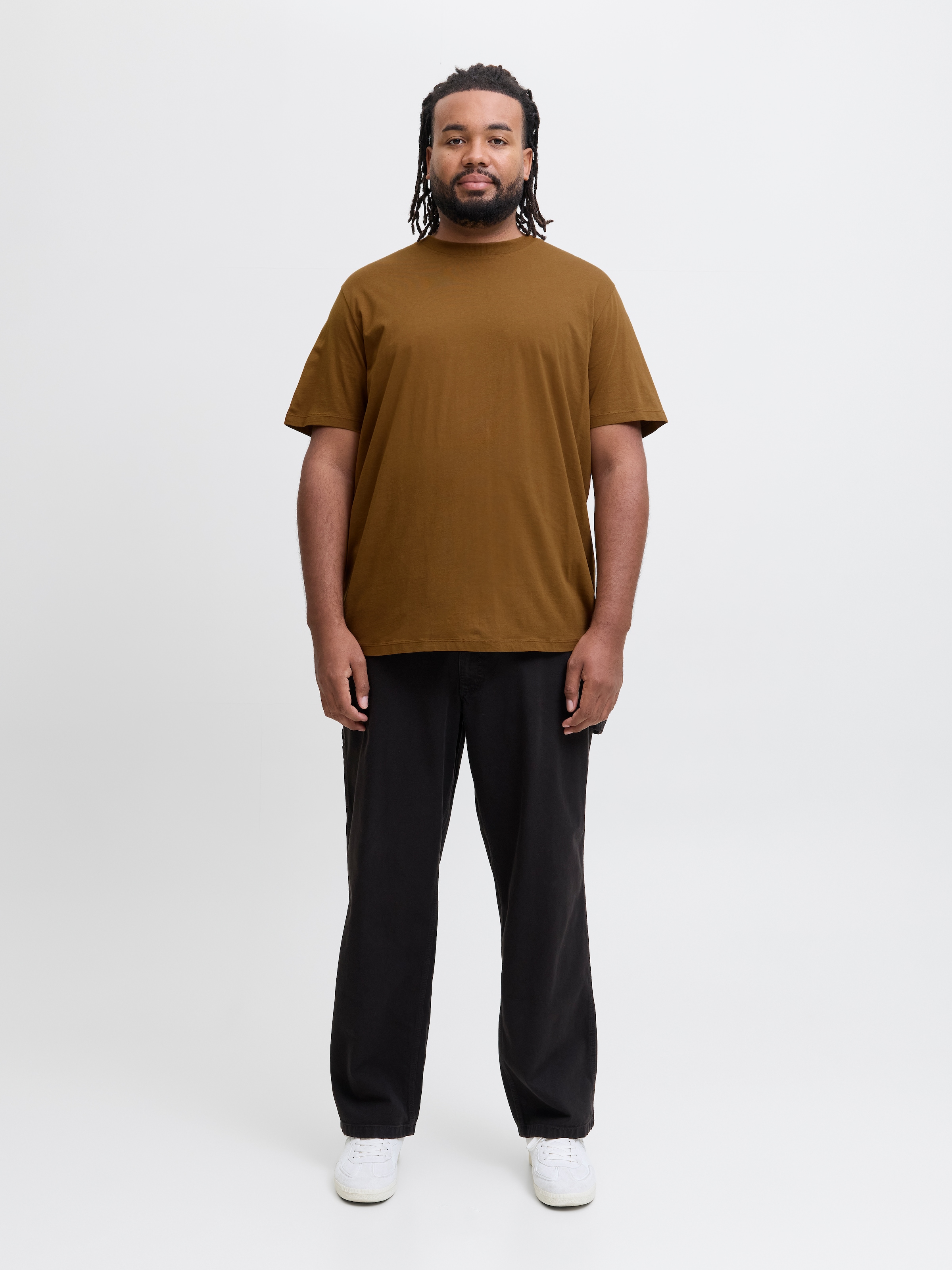 Jack & Jones PlusSize T-Shirt »JJEBRADLEY TEE SS NOOS PLS«, mit Rundhalsausschnitt