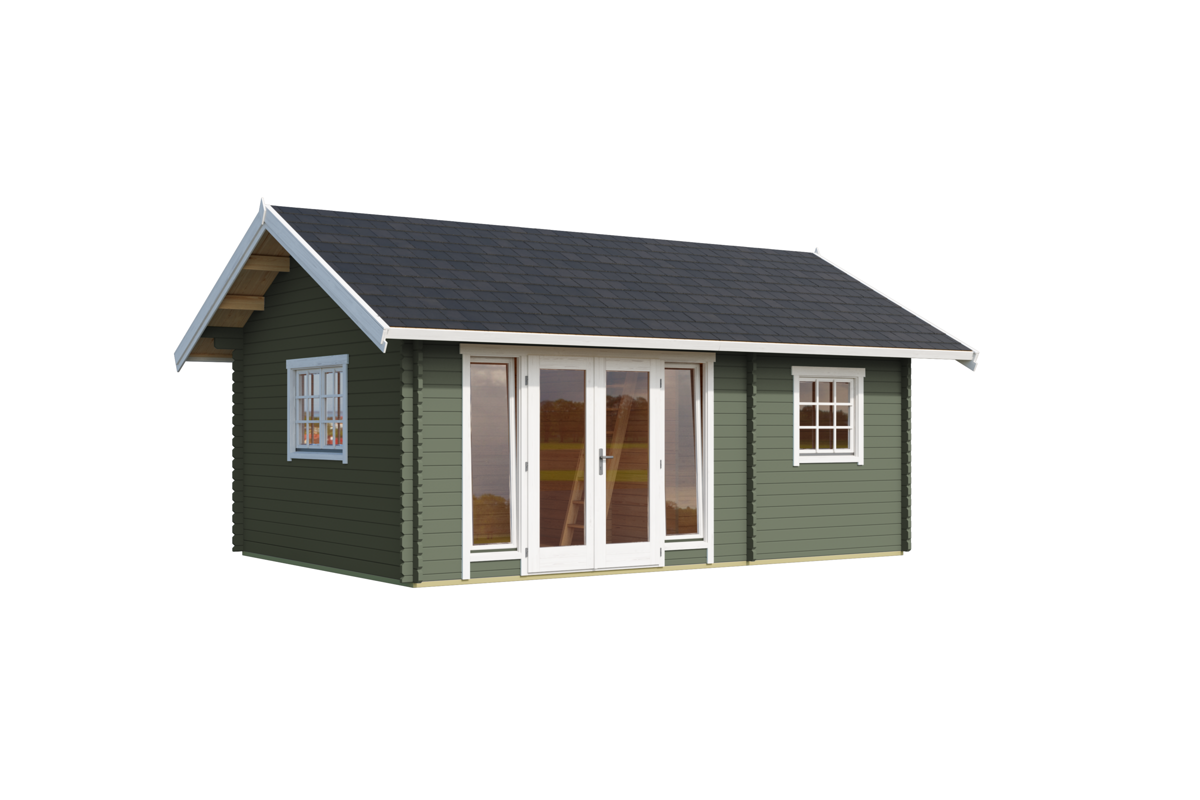 Nordic Holz Gartenhaus "CAROLINE 2.1" günstig online kaufen