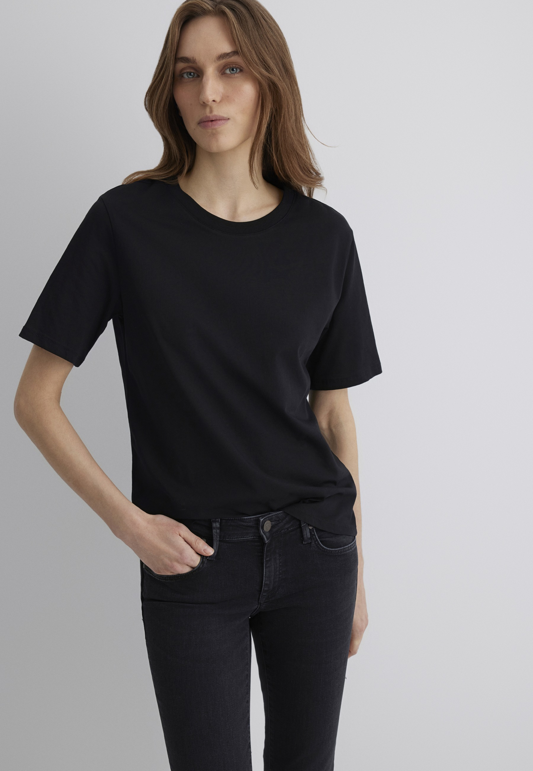 Mavi T-Shirt »CREW NECK BASIC T-SHIRT« T-Shirt Basic