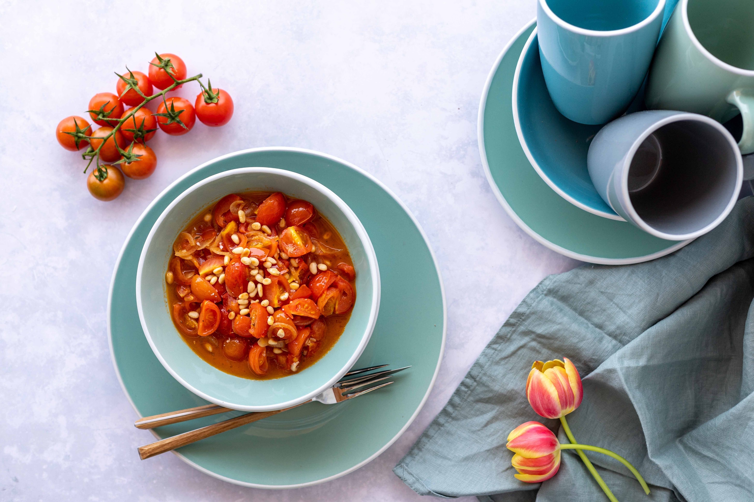 MÄSER Kombiservice »ELISSA, Geschirr-Set, Steinzeug«