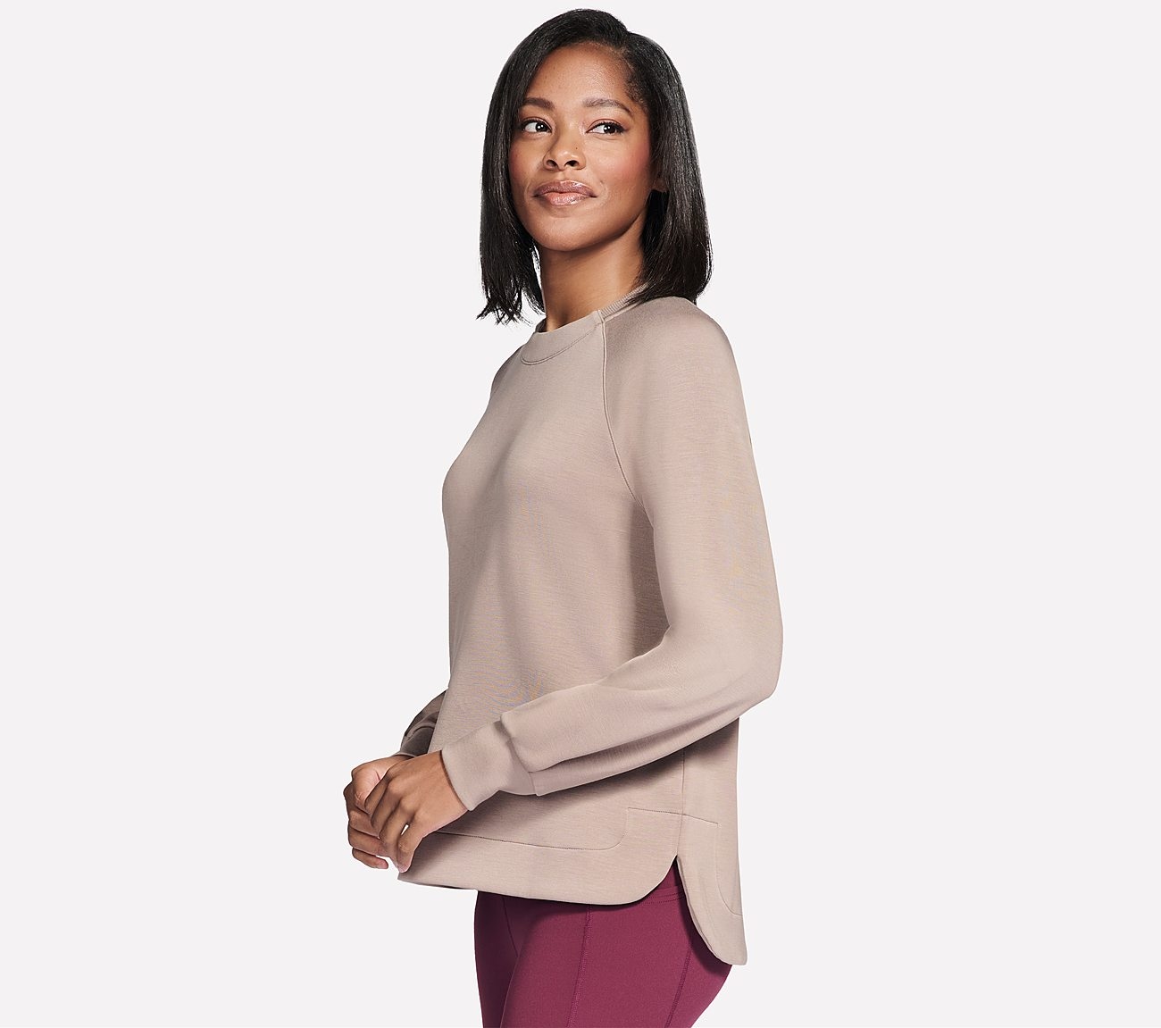 Skechers Rundhalspullover "Skechluxe Elevate Crewneck"