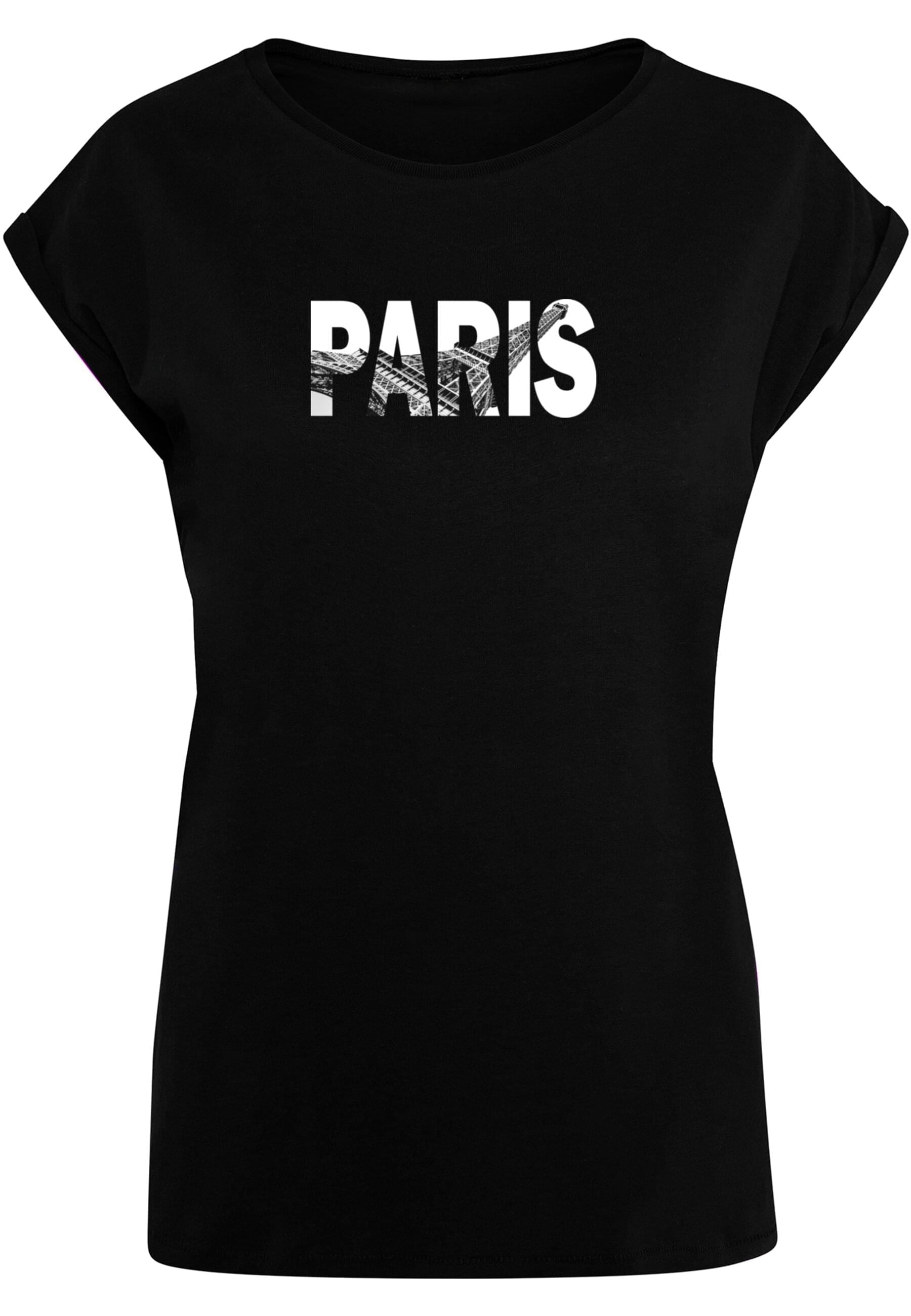 Merchcode T-Shirt "Merchcode Damen Ladies Paris Eiffel Tower T-Shirt" günstig online kaufen