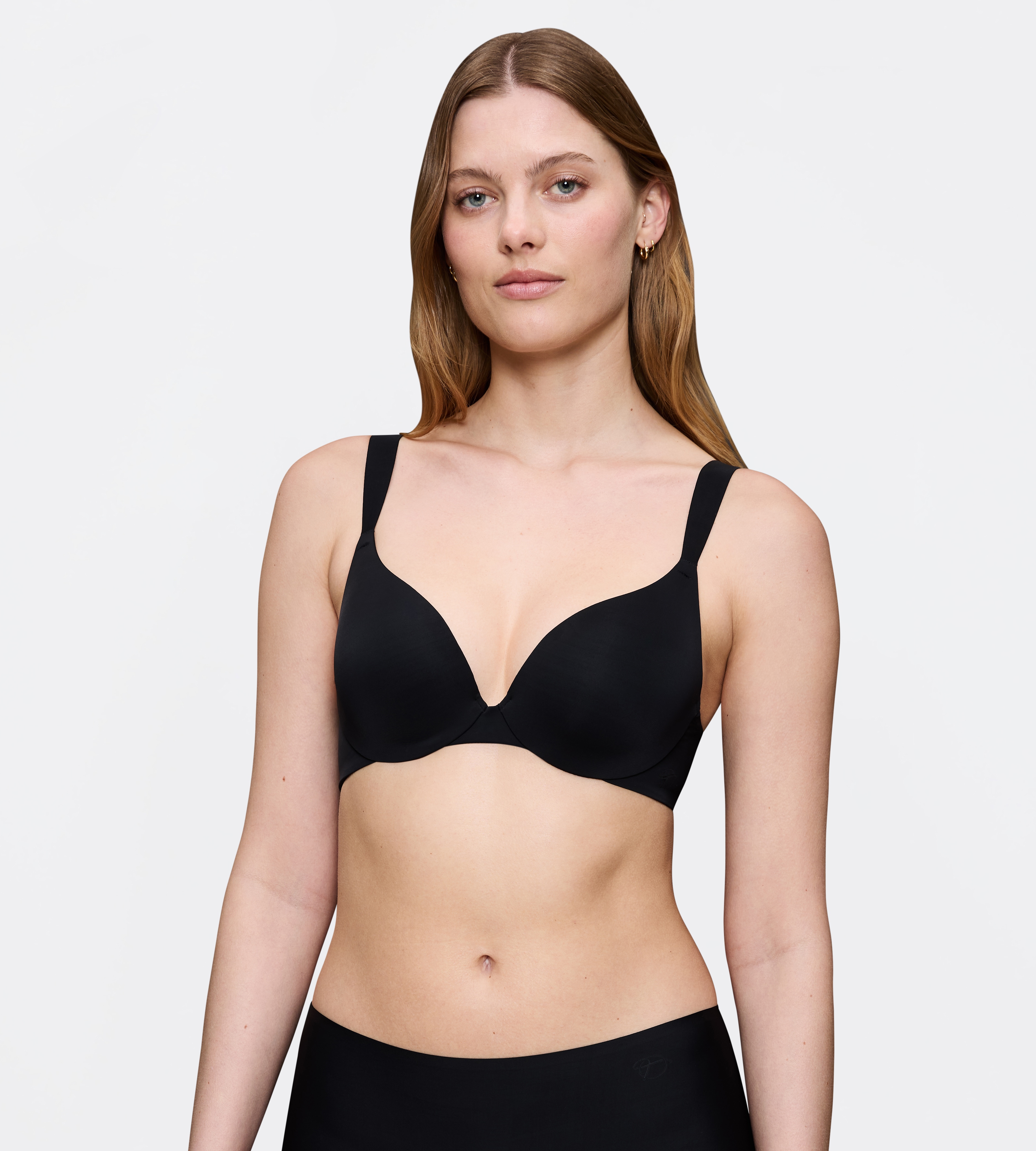 Triumph Bügel-BH "Body Make-Up Illusion" mit tiefem Dekolleté, gepolsterte Cups, Komfort-Bügel, Microfaser