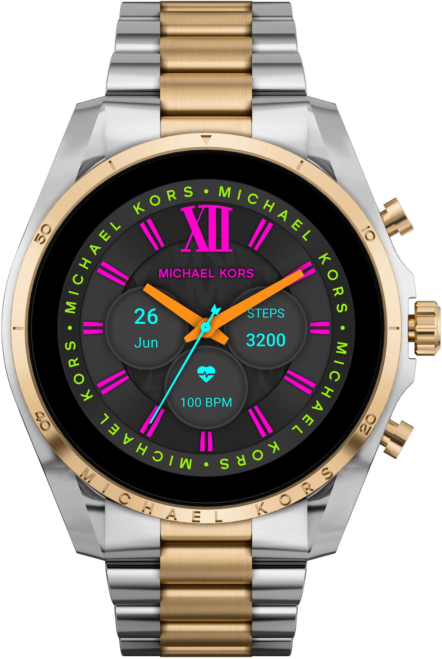 MICHAEL KORS ACCESS Smartwatch »BRADSHAW (GEN 6), MKT5134«, (Wear OS by Google)