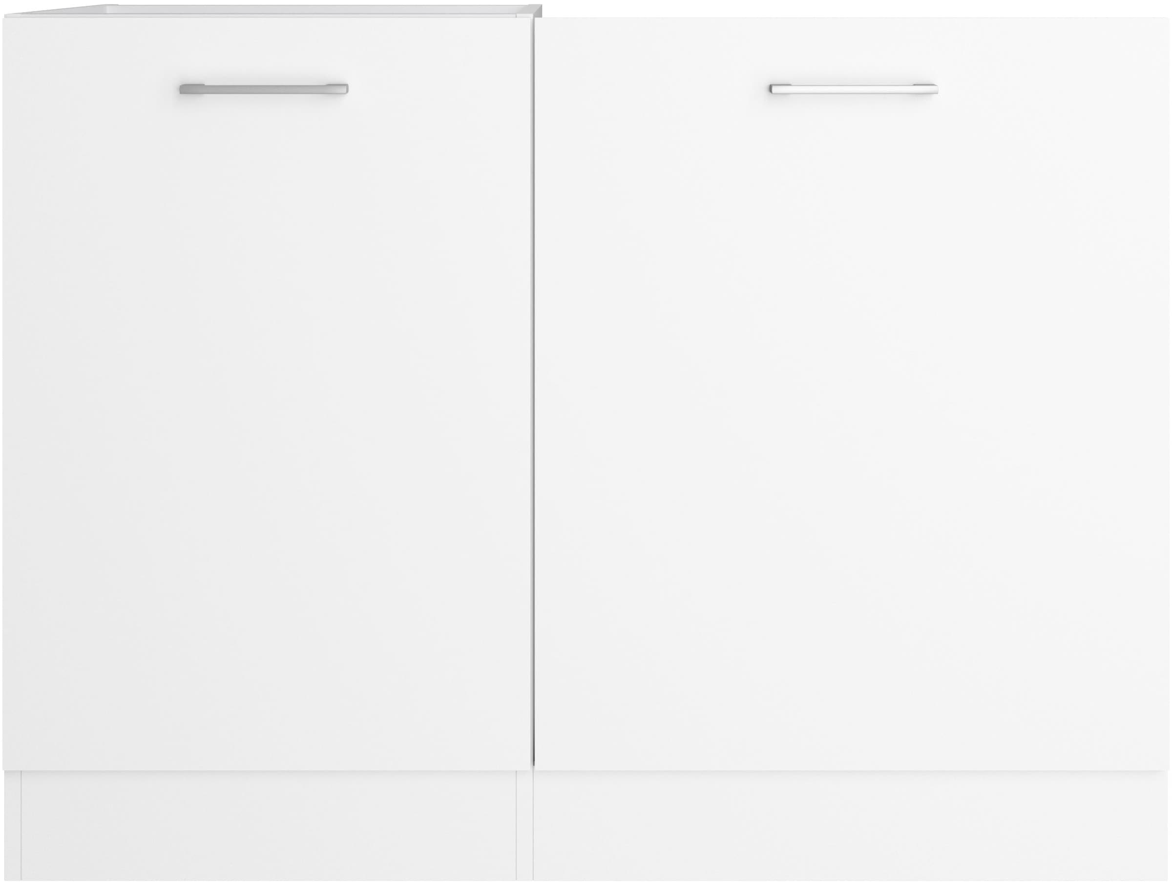 KOCHSTATION Spülenschrank »KS-Milan«, HELD Möbel, Spülzentrum 110 cm, matte oder hochglänzende Fronten