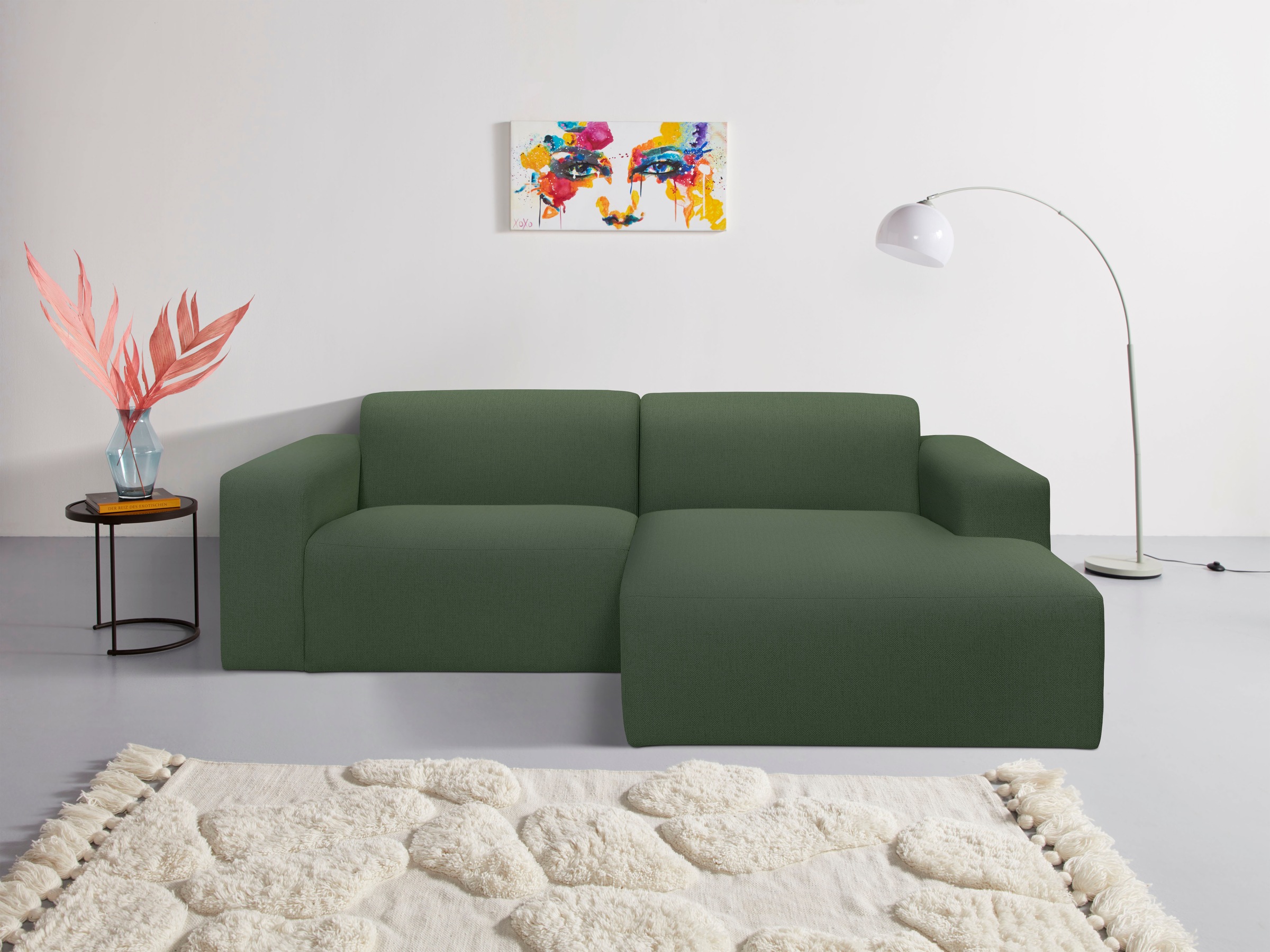 INOSIGN Ecksofa "Koa,228cm, L-Form, Modulsofa, Webstoff, Cord, Struktur" De günstig online kaufen