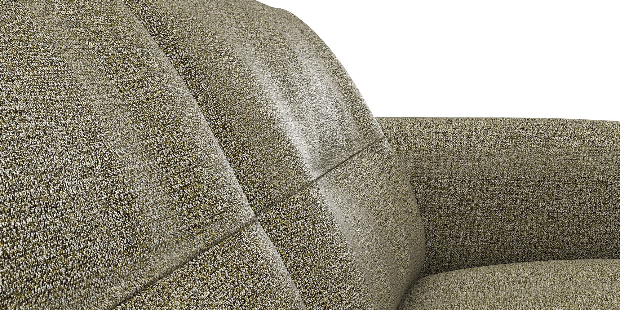 FLEXLUX 2,5-Sitzer »Glow Sofa, Couch, Premium-Sitzkomfort: Kaltschaum & Federkern«, Armlehnenblende in geölter Eiche, Fuß schwarz