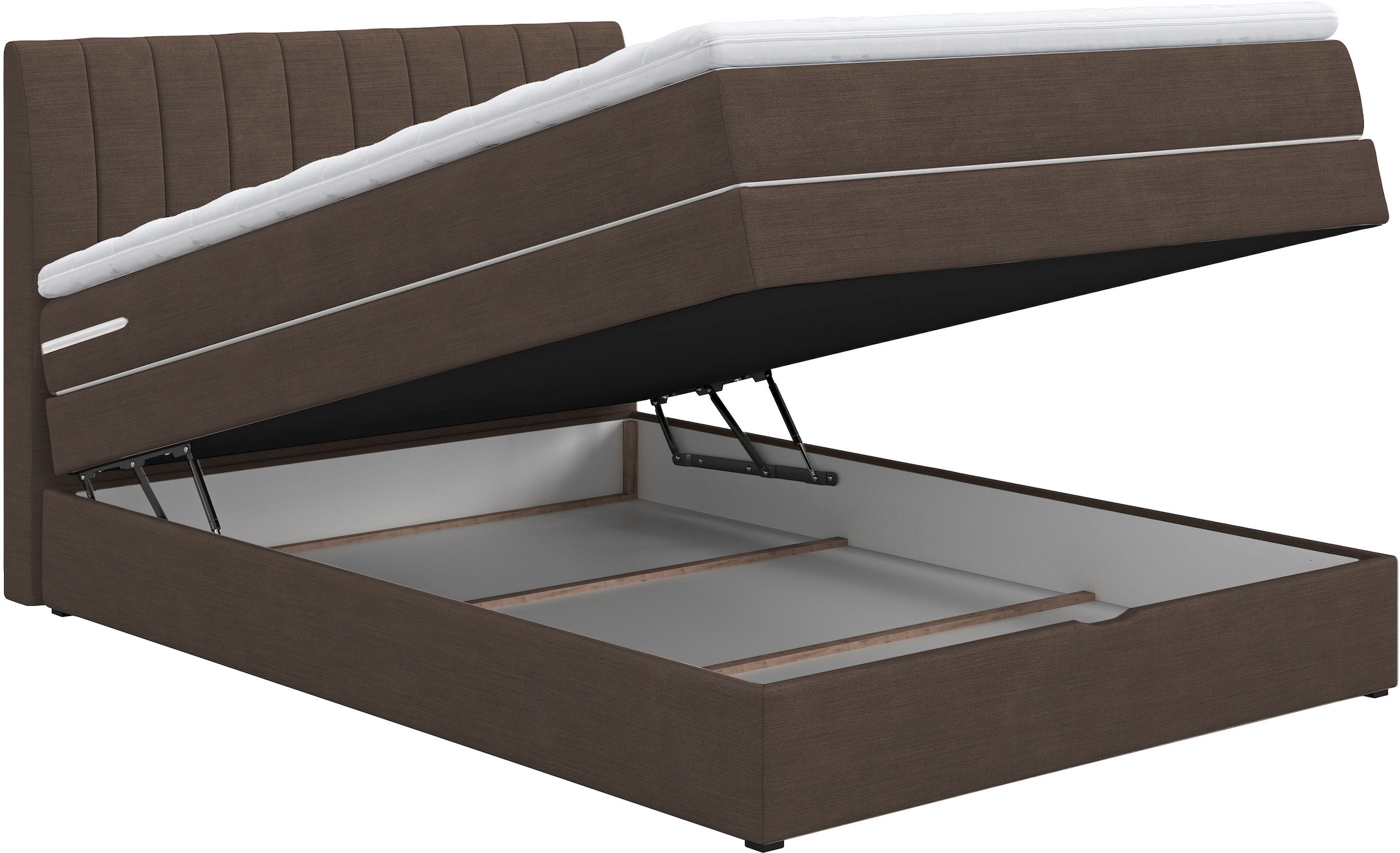 COTTA Boxspringbett »Shark inkl. Bettkasten und Topper«, erhältlich in den Breiten 140x200cm, 160x200cm und 180x200cm