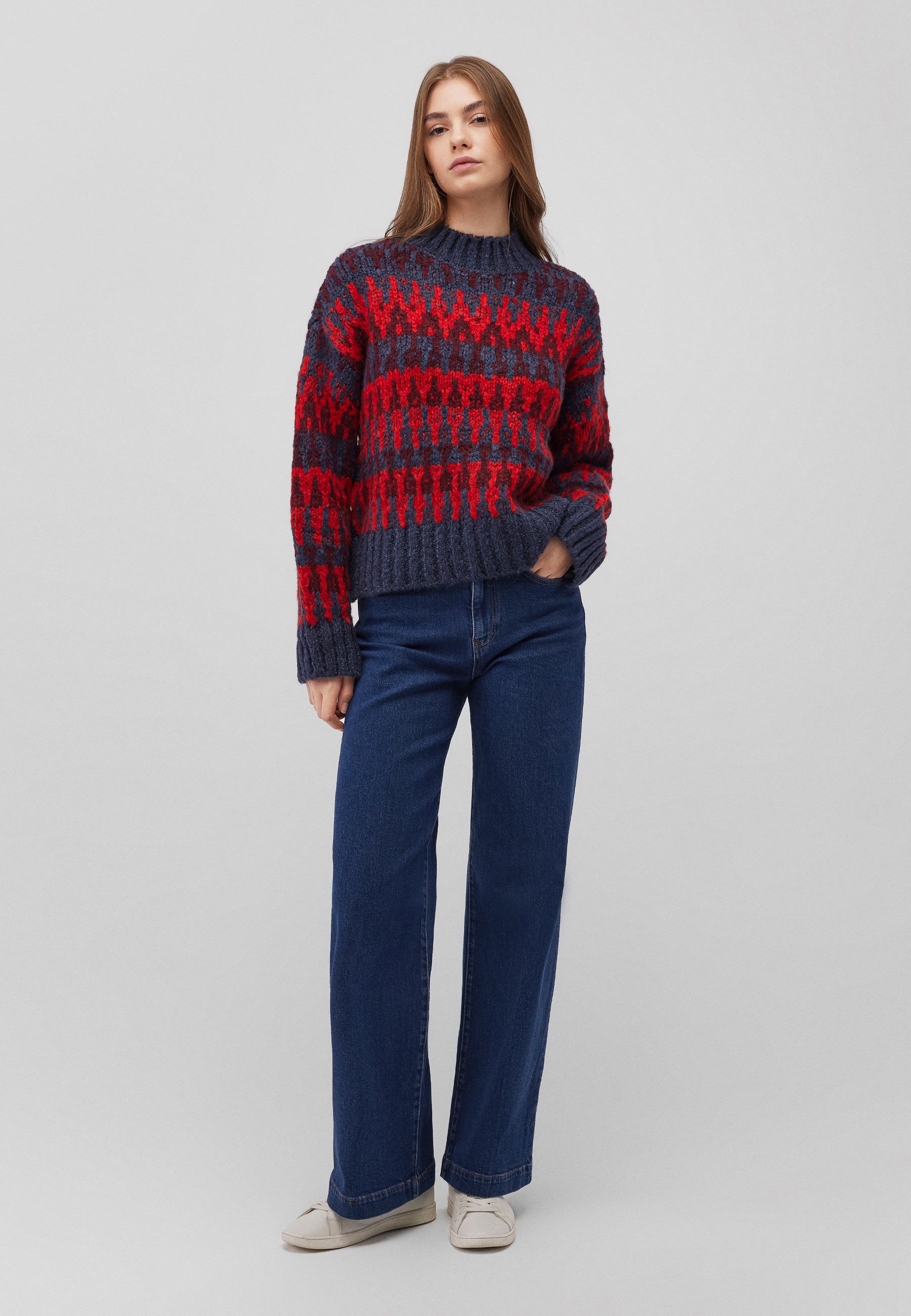 Mavi Strickpullover "JAQUARD SWEATER", Pullover Jacquard günstig online kaufen