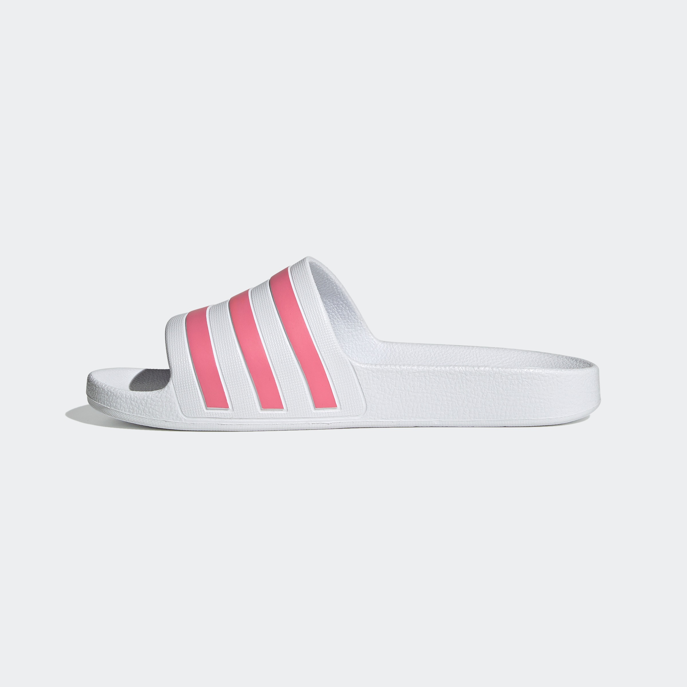 Badesandale ADIDAS SPORTSWEAR "AQUA ADILETTE", Damen, Gr. 39, weiß (cloud weiß, rose tone, cloud weiß), Synthetik, Schuhe, Badelatschen 2