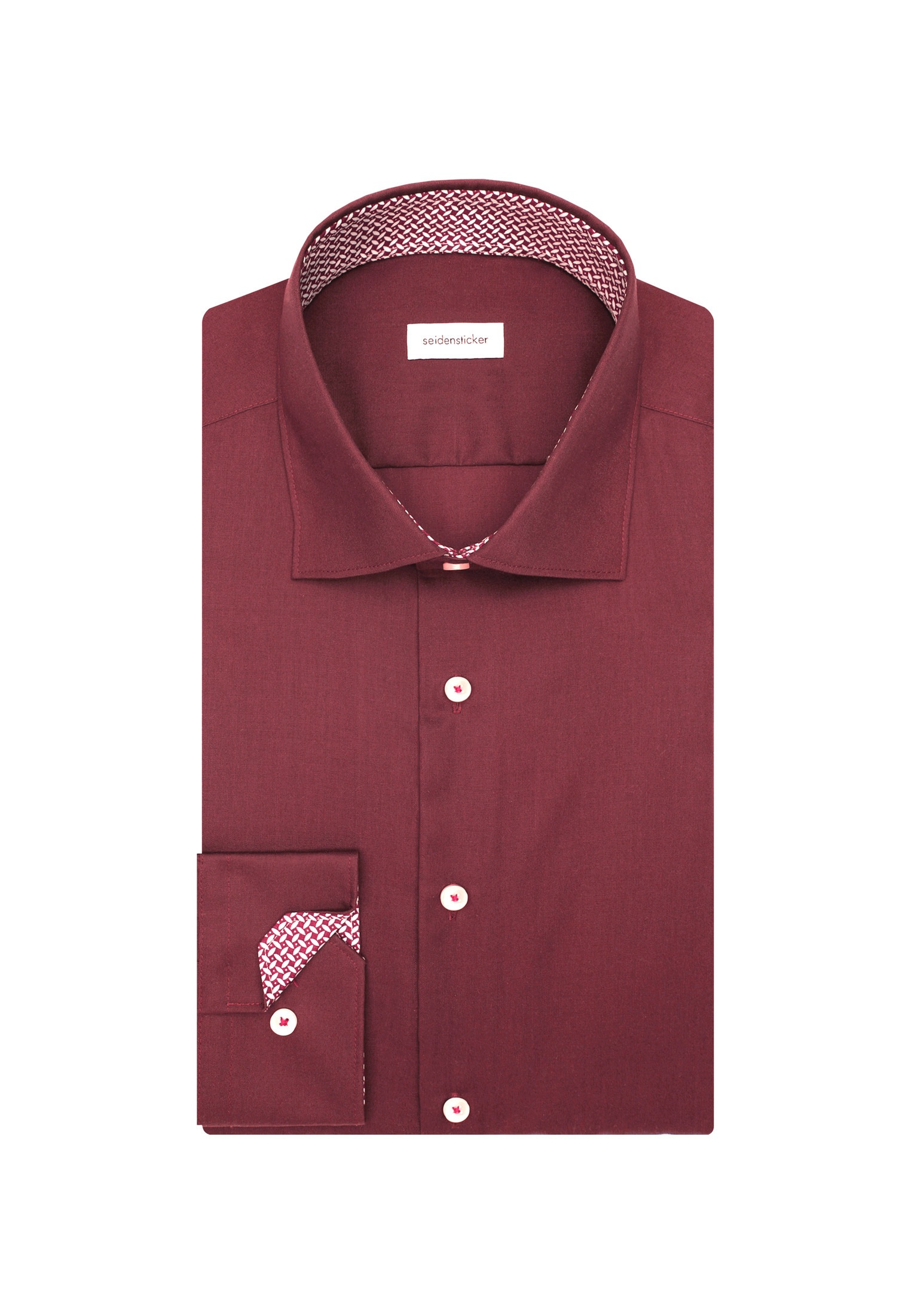 seidensticker Businesshemd »Schwarze Rose«, Slim 1/1 Kentkragen Uni