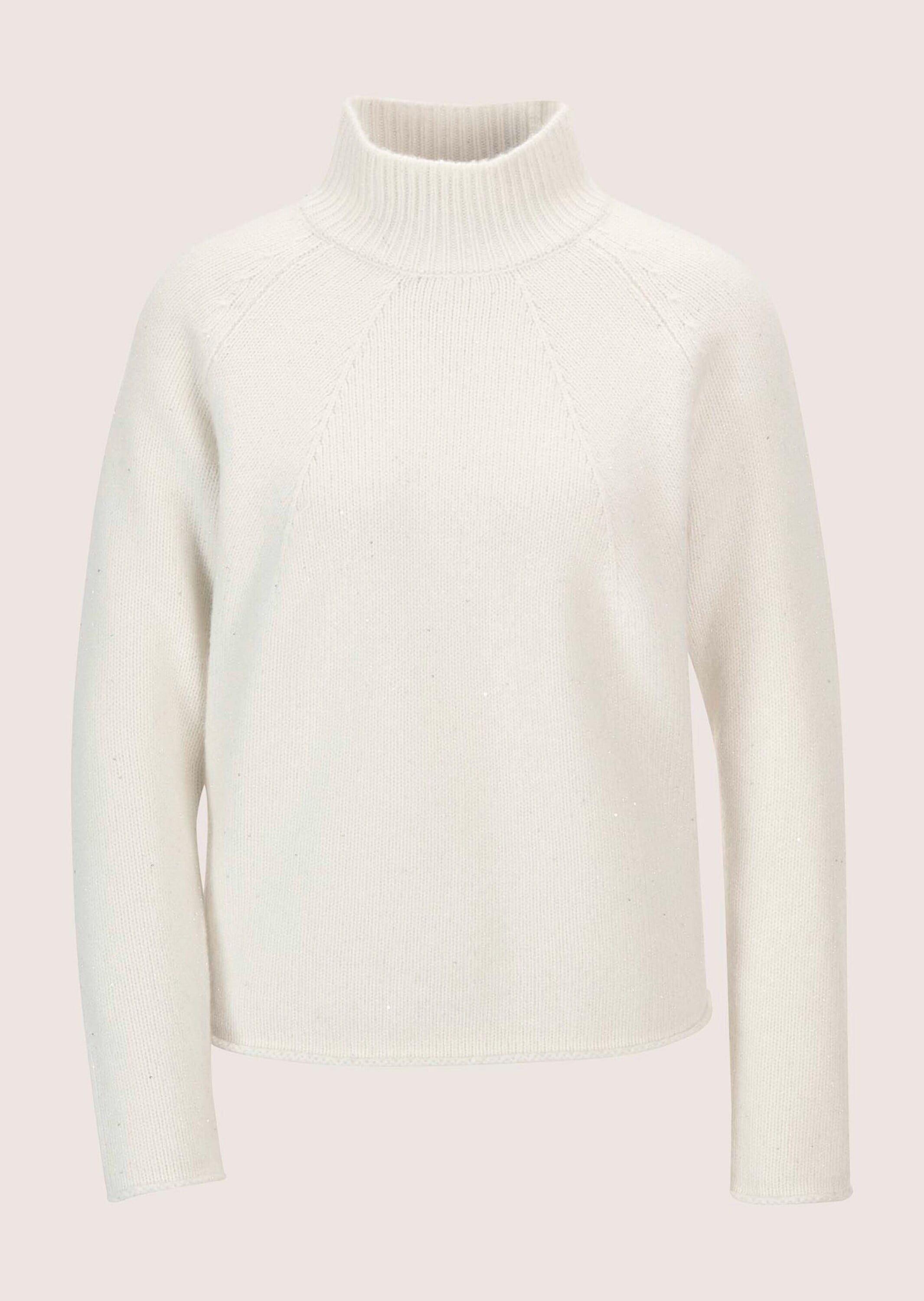 MADELEINE Longpullover "Strickpullover Moderner Glattstrickpullover mit Ste günstig online kaufen