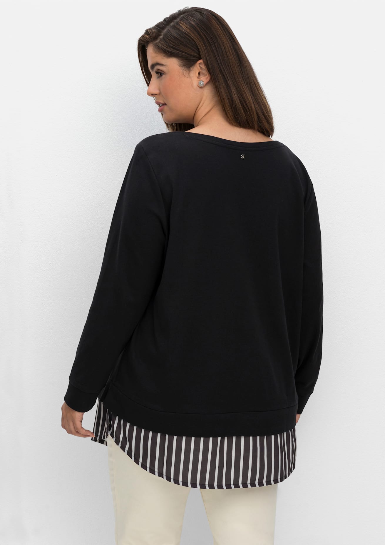 Thumbnail - Sheego 2-in-1-Langarmshirt "2-in-1-Shirt", (1 tlg.)