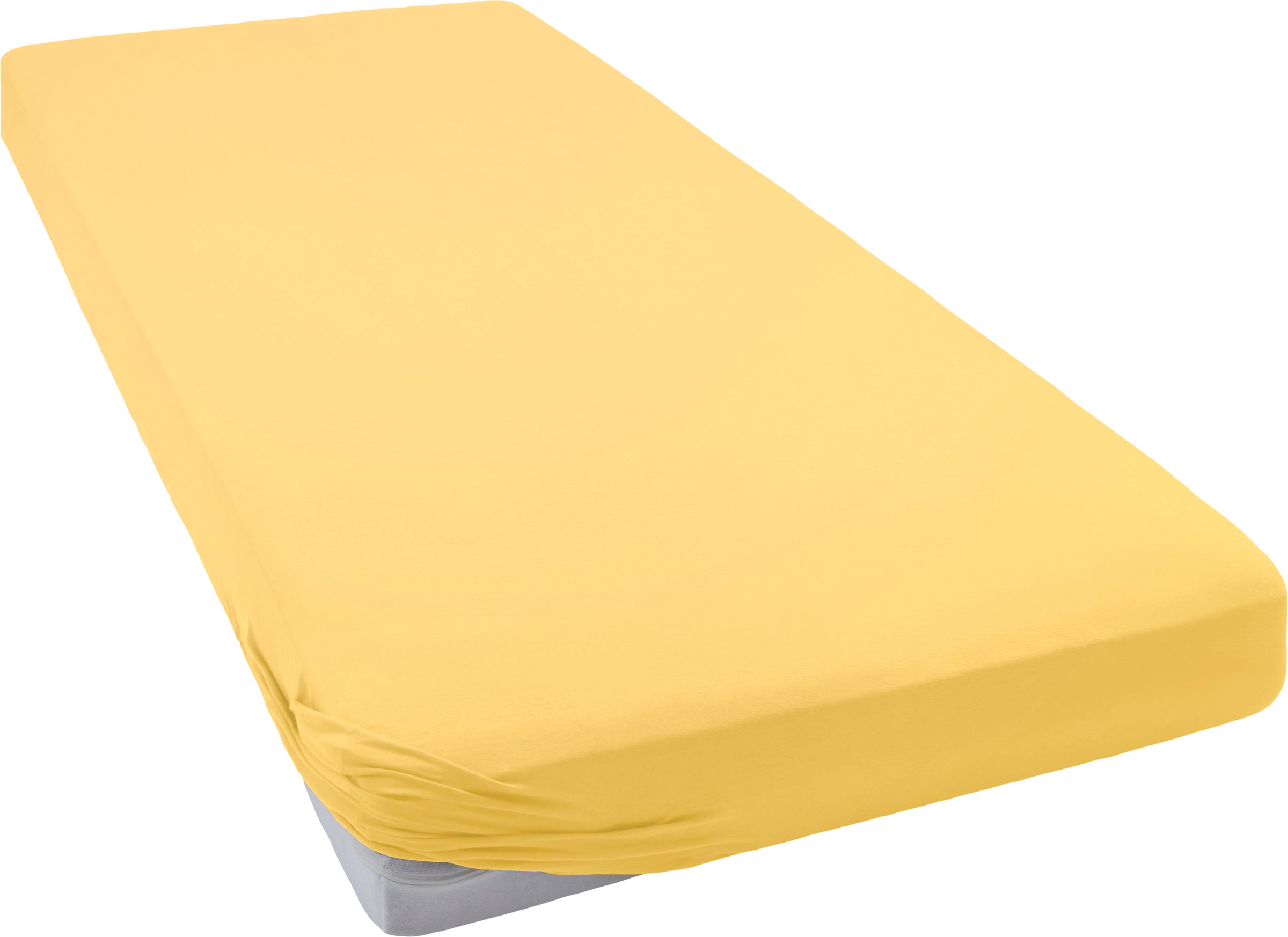 bellana Spannbettlaken "bellana exclusiv aus 100% Mako-Baumwolle, 150 g/m², bügelfrei" feinste Mako-Baumwolle, Spannbetttuch für Matratzen bis 25cm Höhe