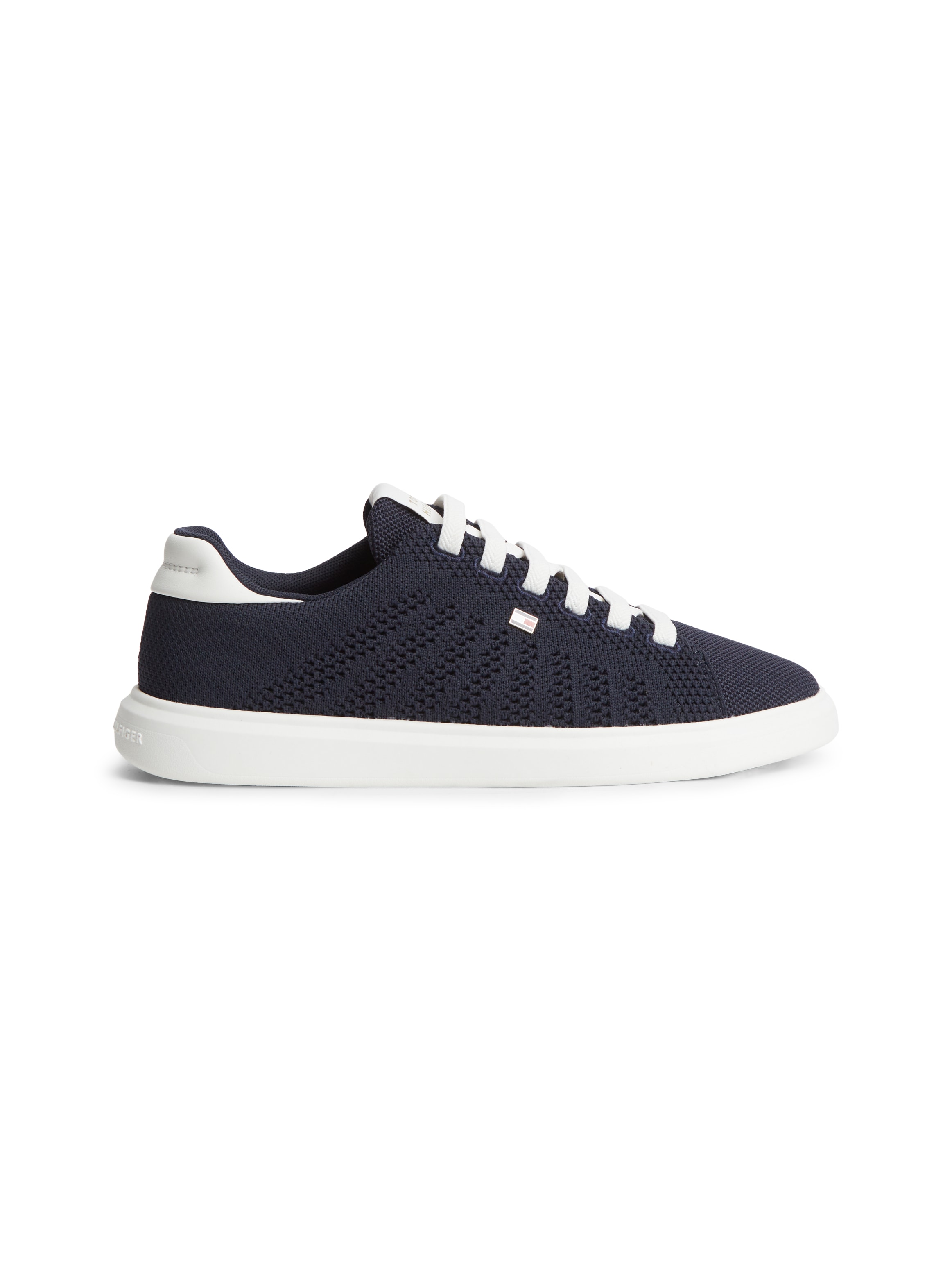 Tommy Hilfiger Sneaker »TH ICON LIGHT KNIT SNEAKER«  Freizeitschuh, Halbschuh, Schnürschuh in sommerlicher Strick-Optik