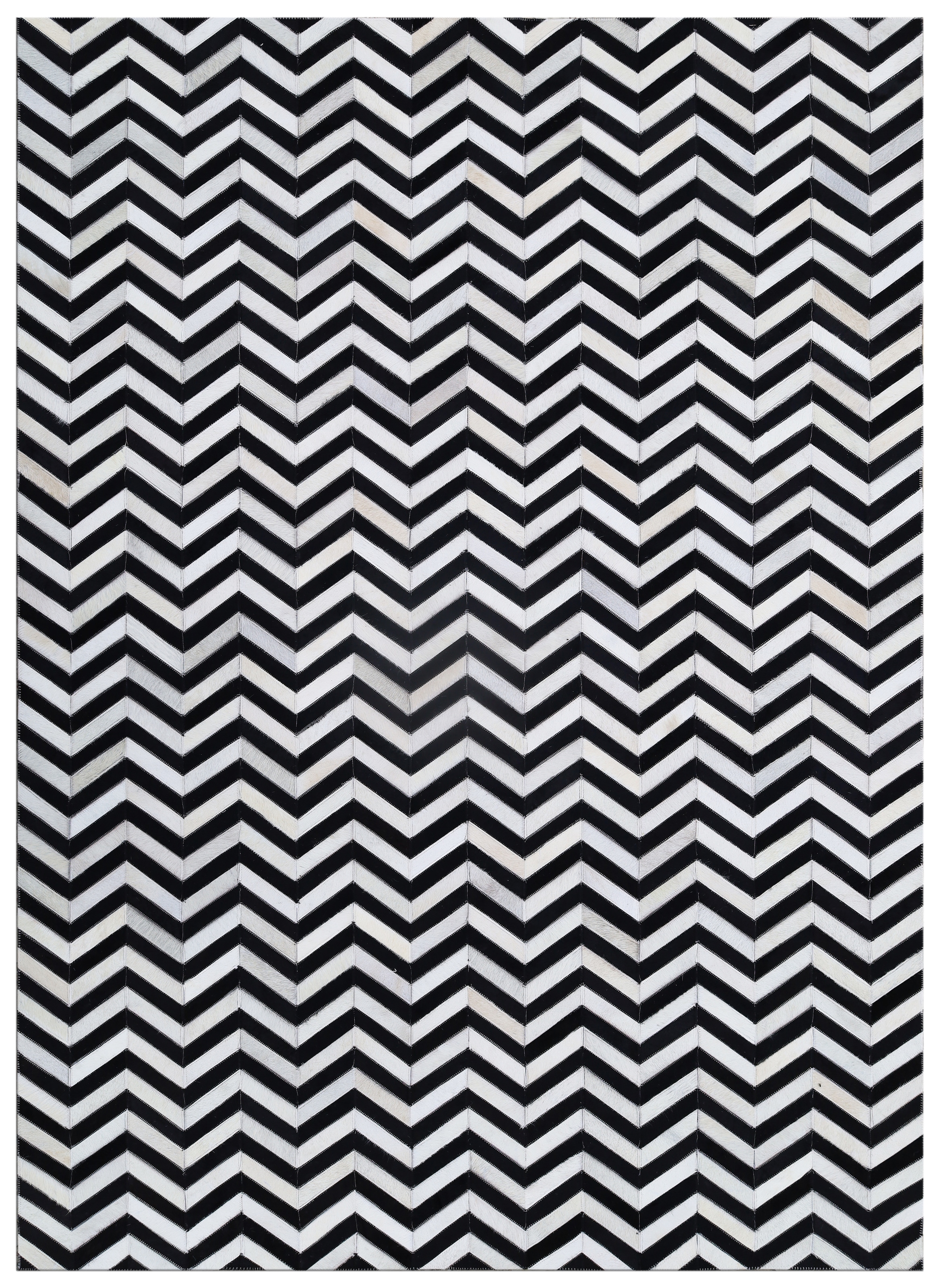 Myflair Möbel & Accessoires Fellteppich "ZEBRA EDGE, echtes Rinderfell" rec günstig online kaufen