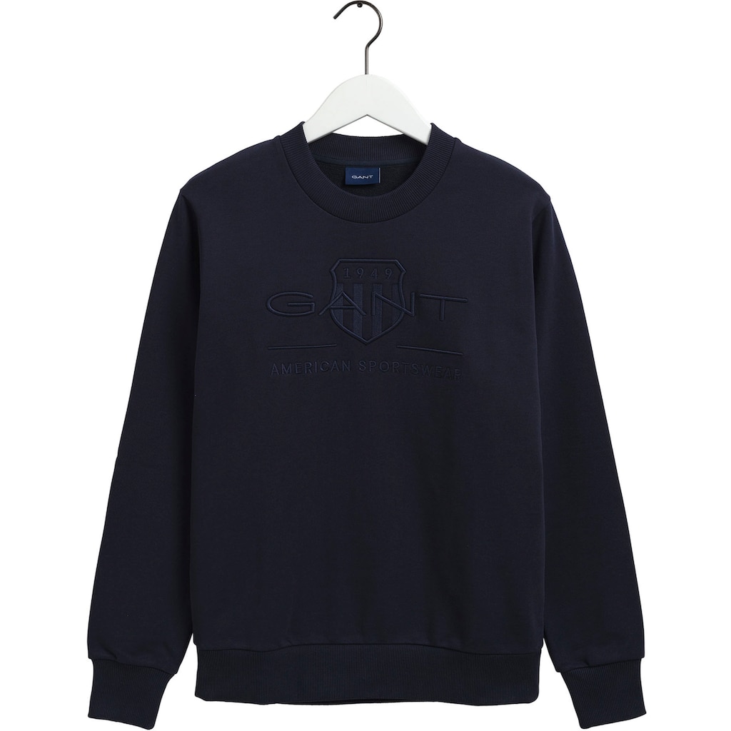 Gant Sweatshirt »D1. TONAL ARCHIVE SHIELD C-NECK«