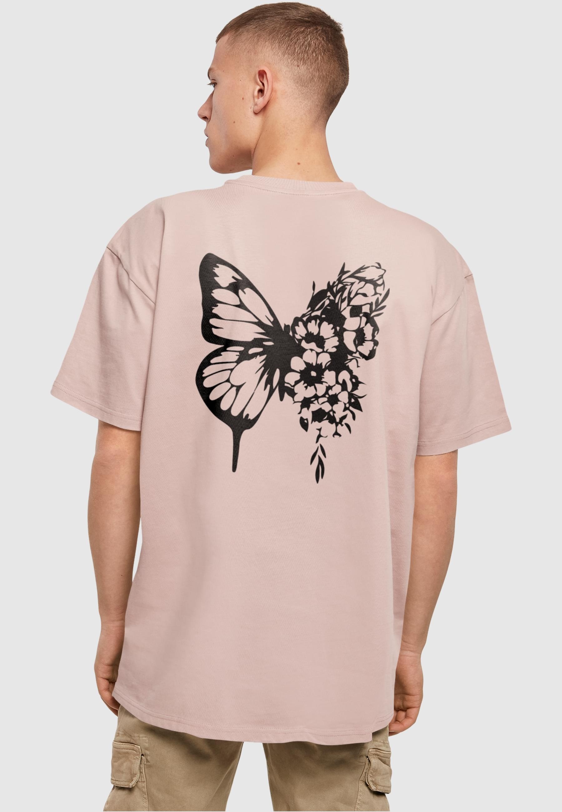 Merchcode T-Shirt »Merchcode Herren Flowers Bloom Heavy Oversized Tee«, (1 tlg.)