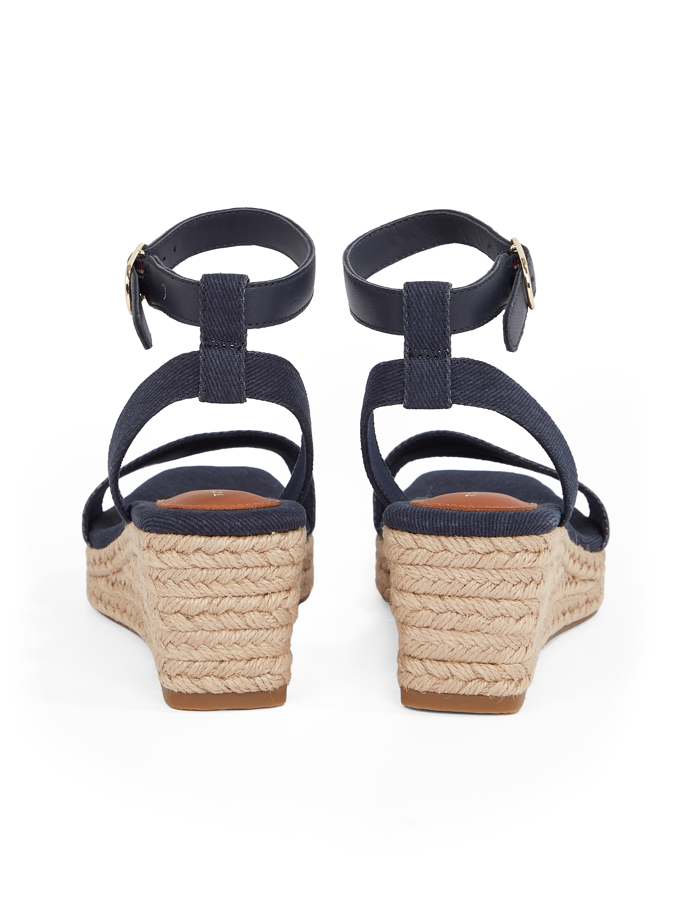 Thumbnail - Tommy Hilfiger Keilsandalette "TOMMY HILFIGER ESPAD MID WEDGE", Riemchensandale, Sommerschuh mit verstellbarer Schnalle