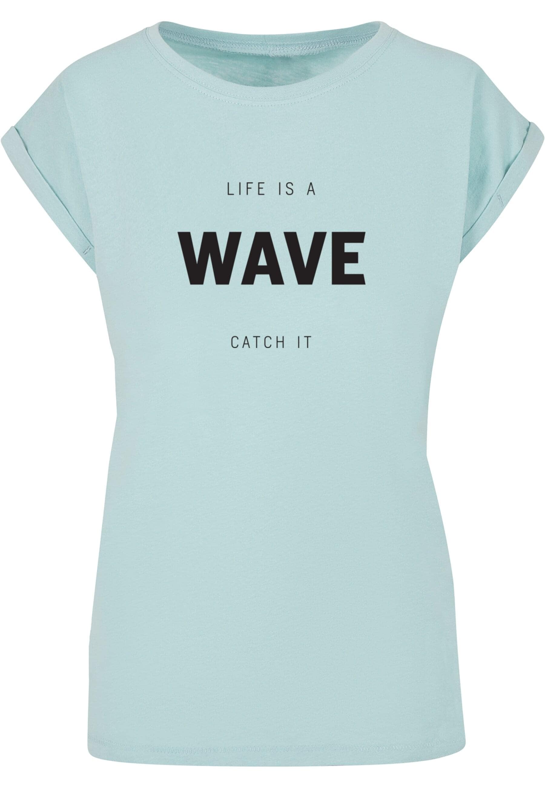 Merchcode T-Shirt "Merchcode Damen Ladies Summer - Life is a wave T-Shirt", günstig online kaufen