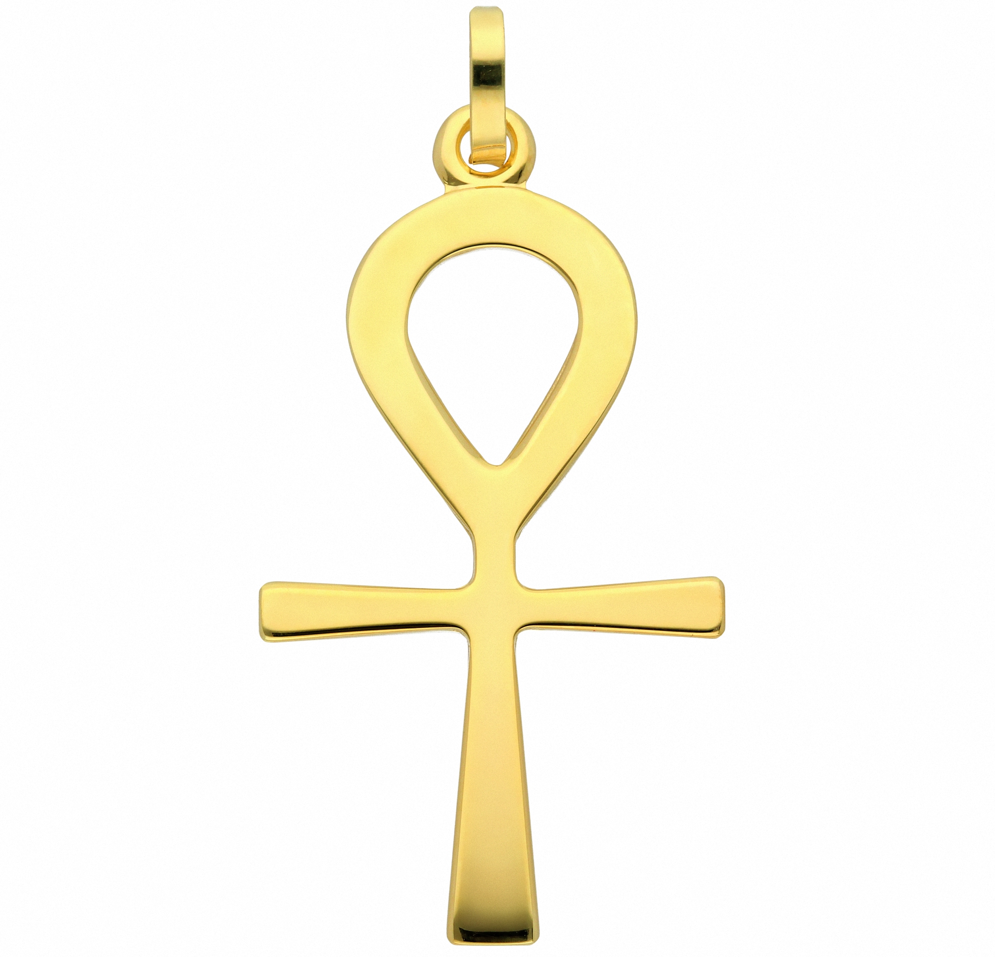 Set Anhänger BAUR Lebenszeichen«, Anhänger Schmuckset Kette - Adelia´s Halskette | »585 Kreuz mit Gold mit