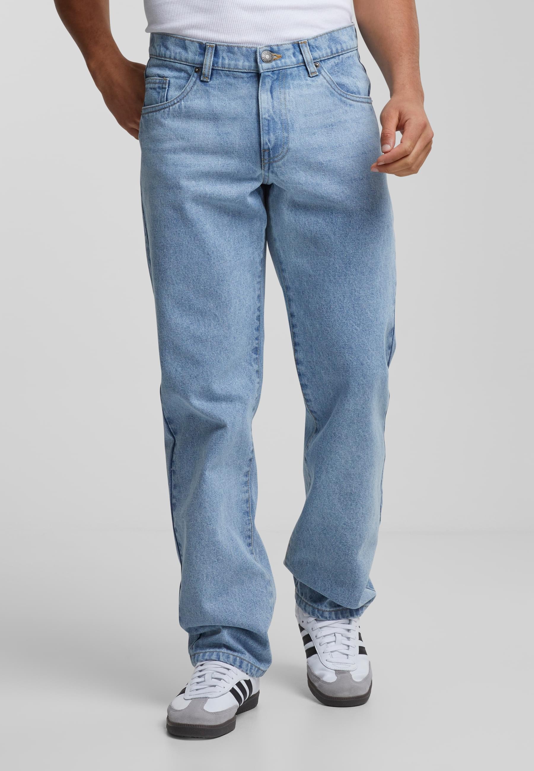 URBAN CLASSICS Bequeme Jeans »Urban Classics Herren Heavy Ounce Straight Fit Jeans«