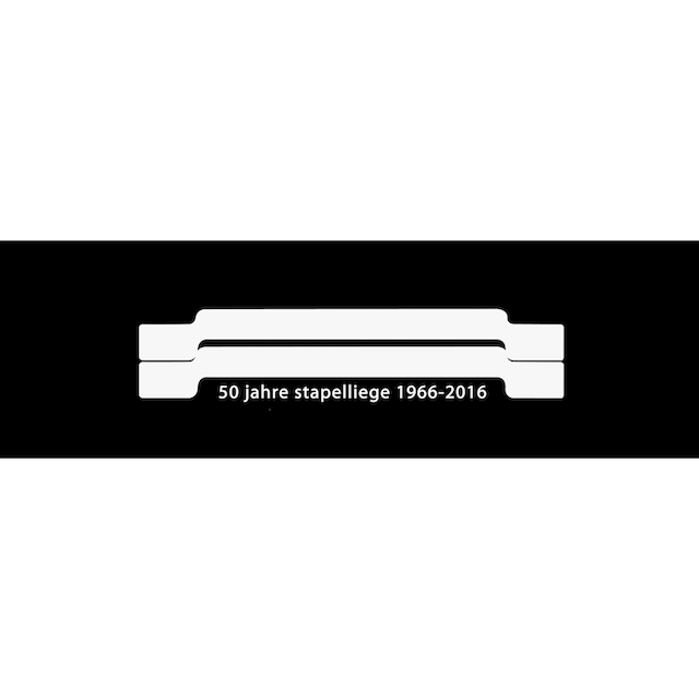 Müller SMALL LIVING Stapelbett »STAPELLIEGE Klassik (eine Liege)«,  Gestellhöhe: 23,5 cm, ausgezeichnet mit dem German Design Award - 2019 |  BAUR