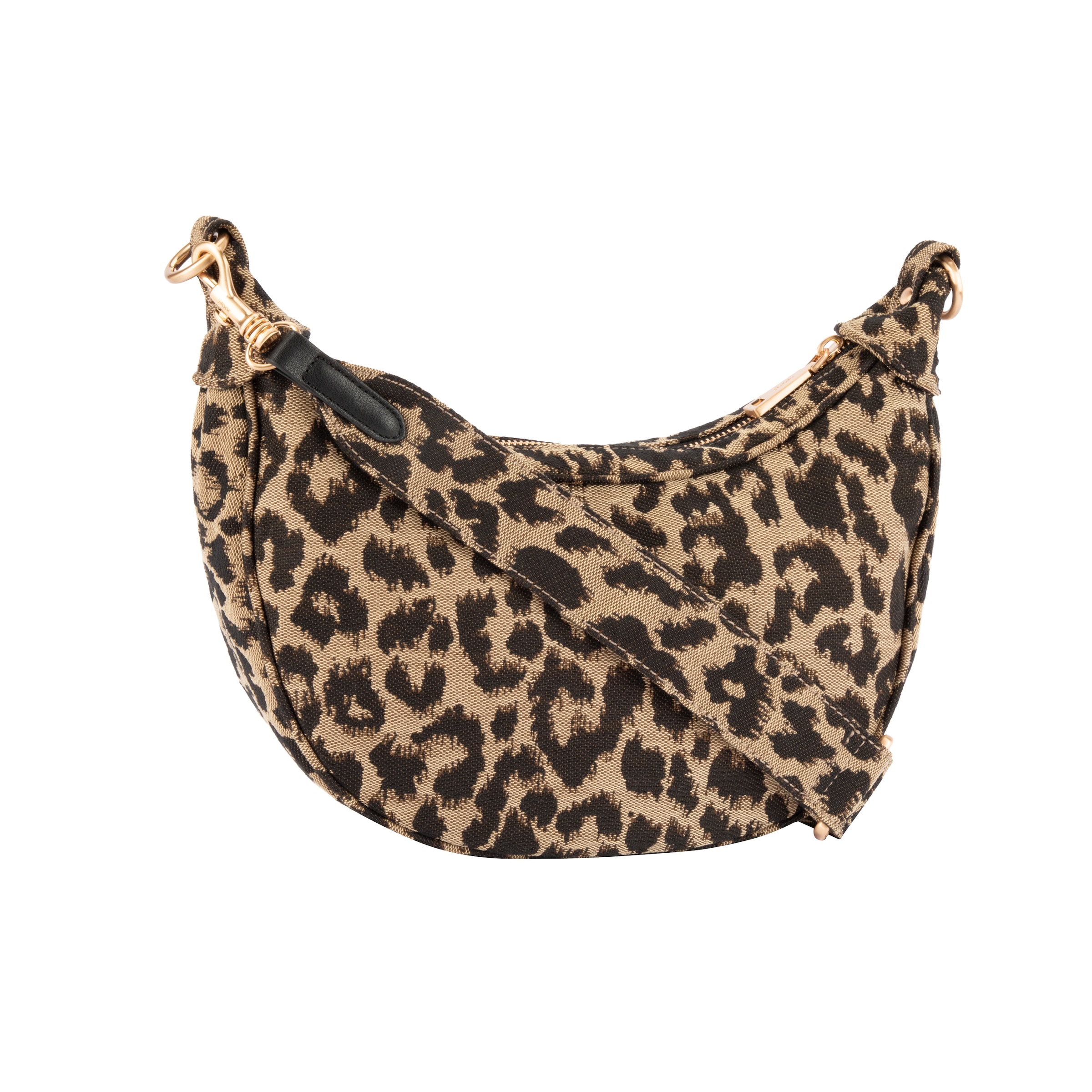 JOOP! Schultertasche »sicilia shoulderbag mvz« Damen Handtasche, Hobo, Umhängetasche im modischen Animal-Print