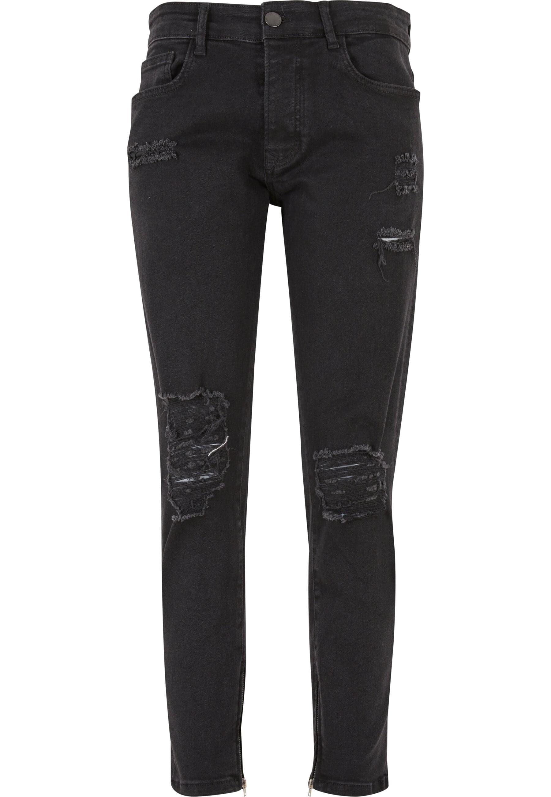 2Y Studios Bequeme Jeans "2Y Studios Herren 2Y Destroyed Skinny Denim"