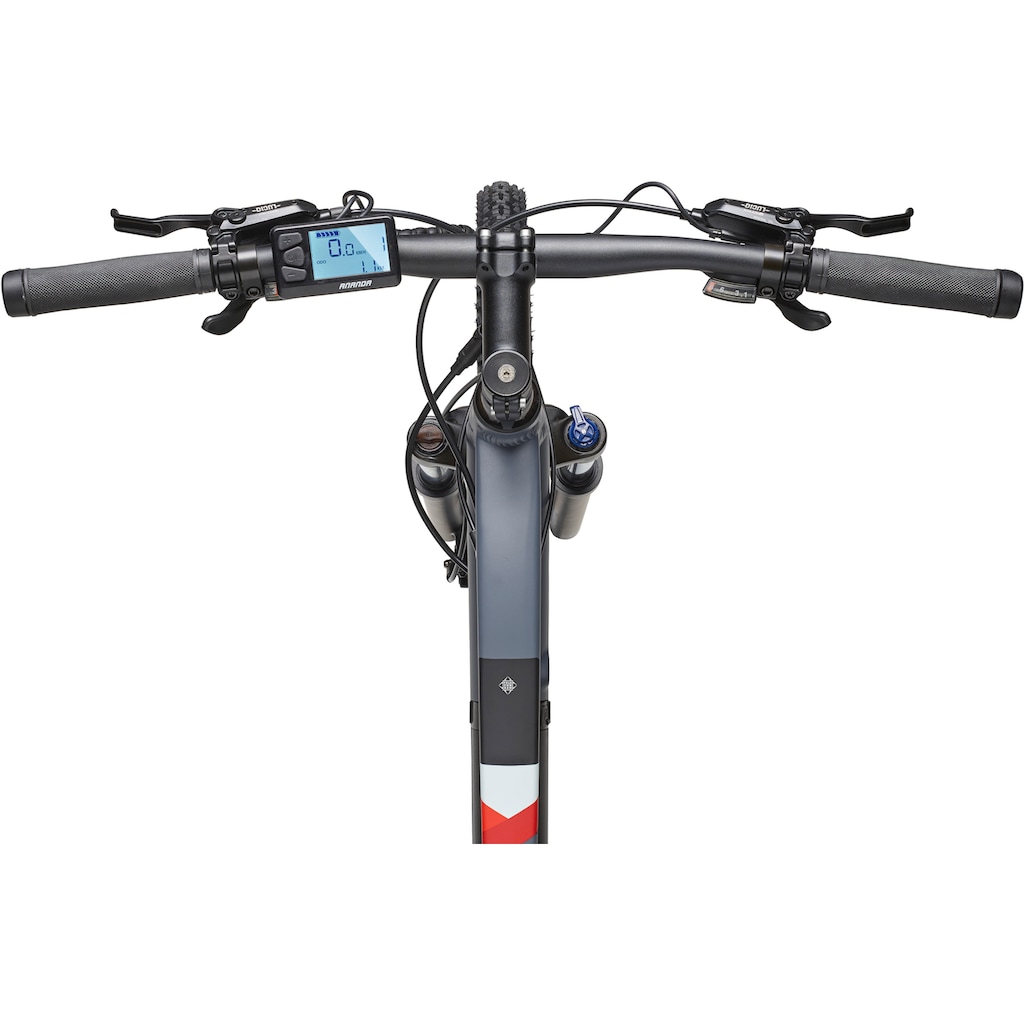 Telefunken E-Bike »Aufsteiger M922«, 24 Gang, Shimano, Acera, Heckmotor 250 W