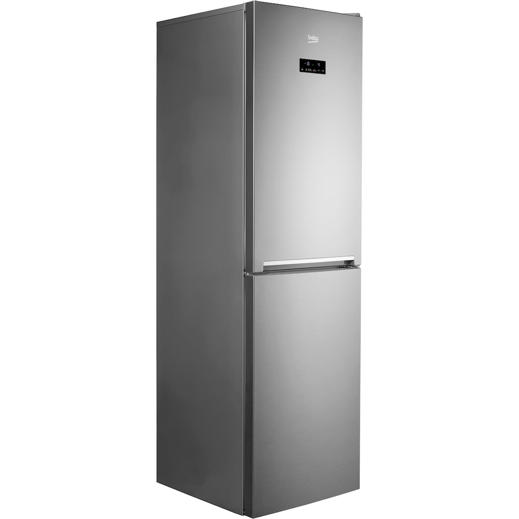 BEKO Kühl-/Gefrierkombination »RCNA386E40ZXBN«, RCNA386E40ZXBN, 202,5 cm hoch, 59,5 cm breit