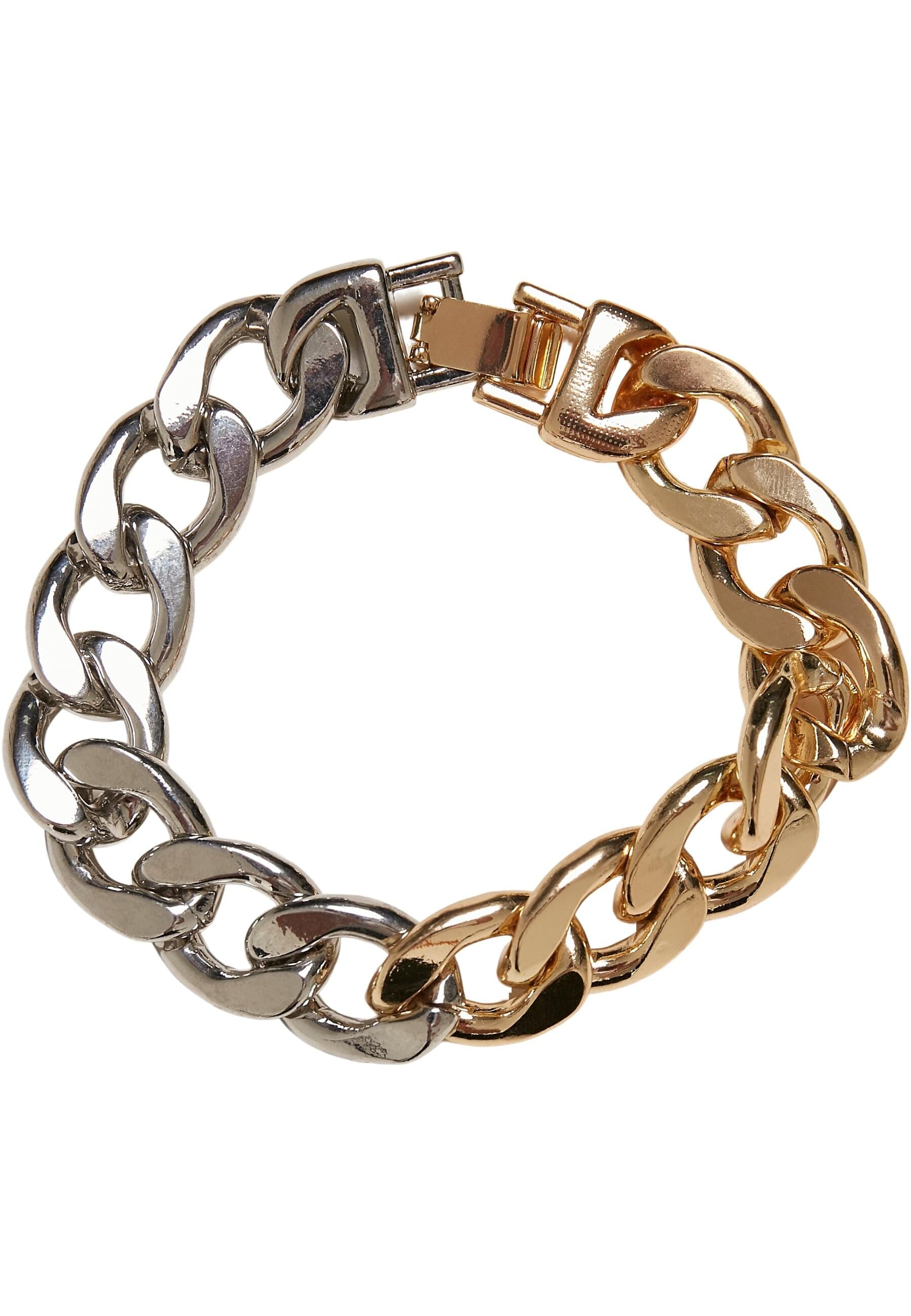 Bettelarmband »Urban Classics Unisex Heavy Two-Tone Bracelet«