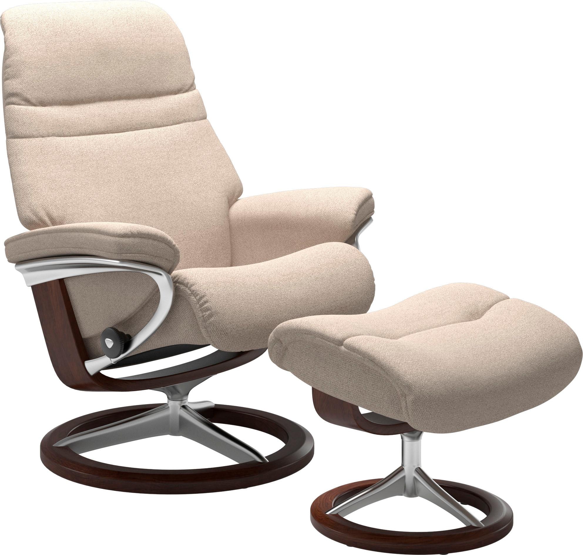 Stressless® Relaxsessel »Sunrise«, mit Signature Base, Größe S, Gestell Braun