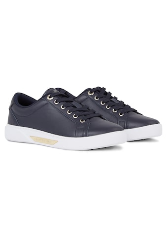 TOMMY HILFIGER Plateausneaker »GOLDEN HW COURT SNEAKE...