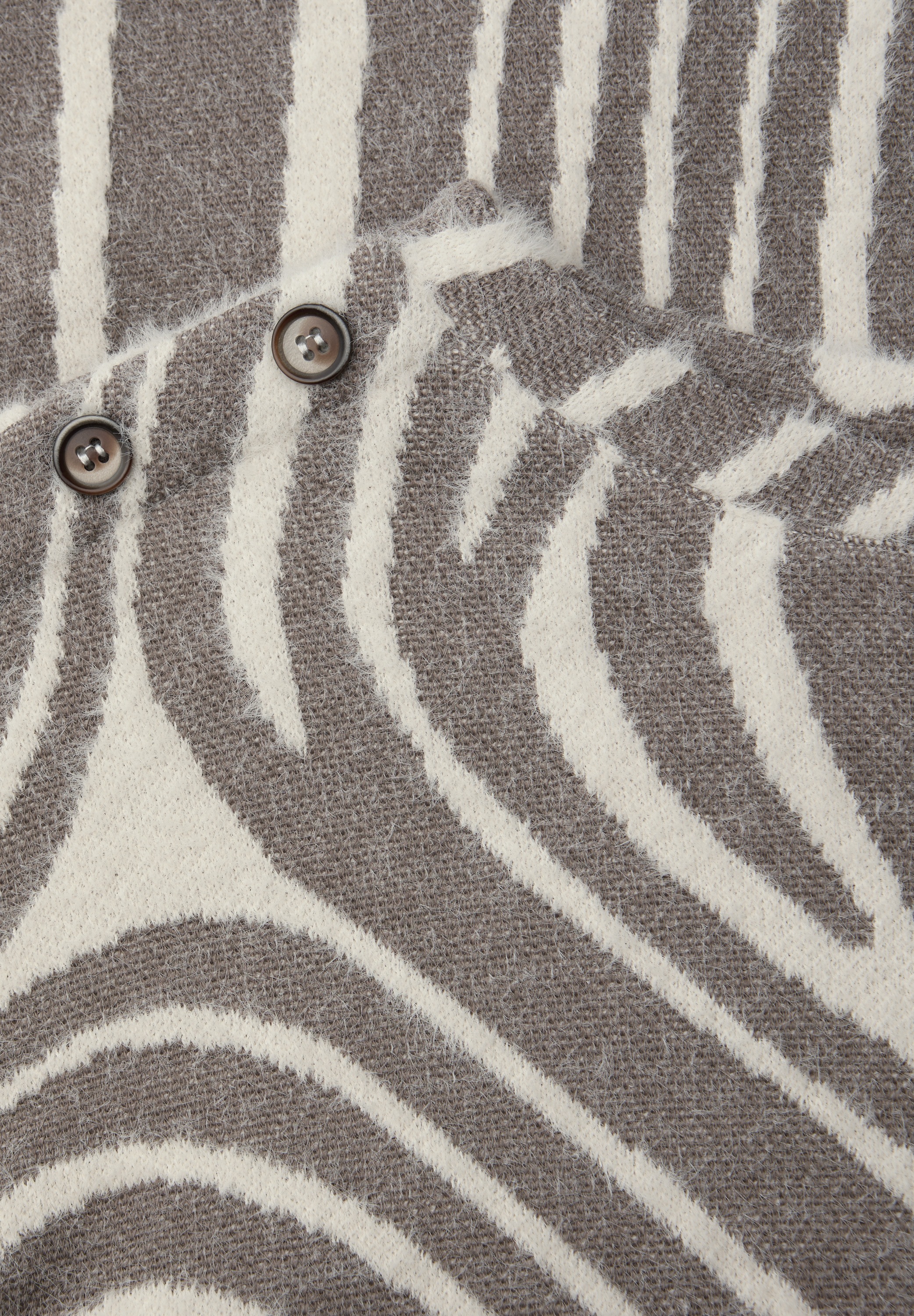 STREET ONE Langarmshirt Jacquard