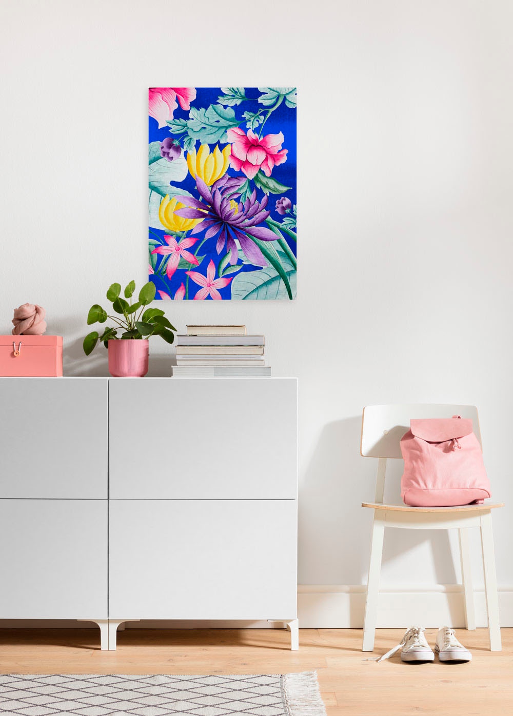 Komar Leinwandbild "Flower Kiss - Größe 40 x 60 cm" Natur 1 Stk. tlg. Keilr günstig online kaufen