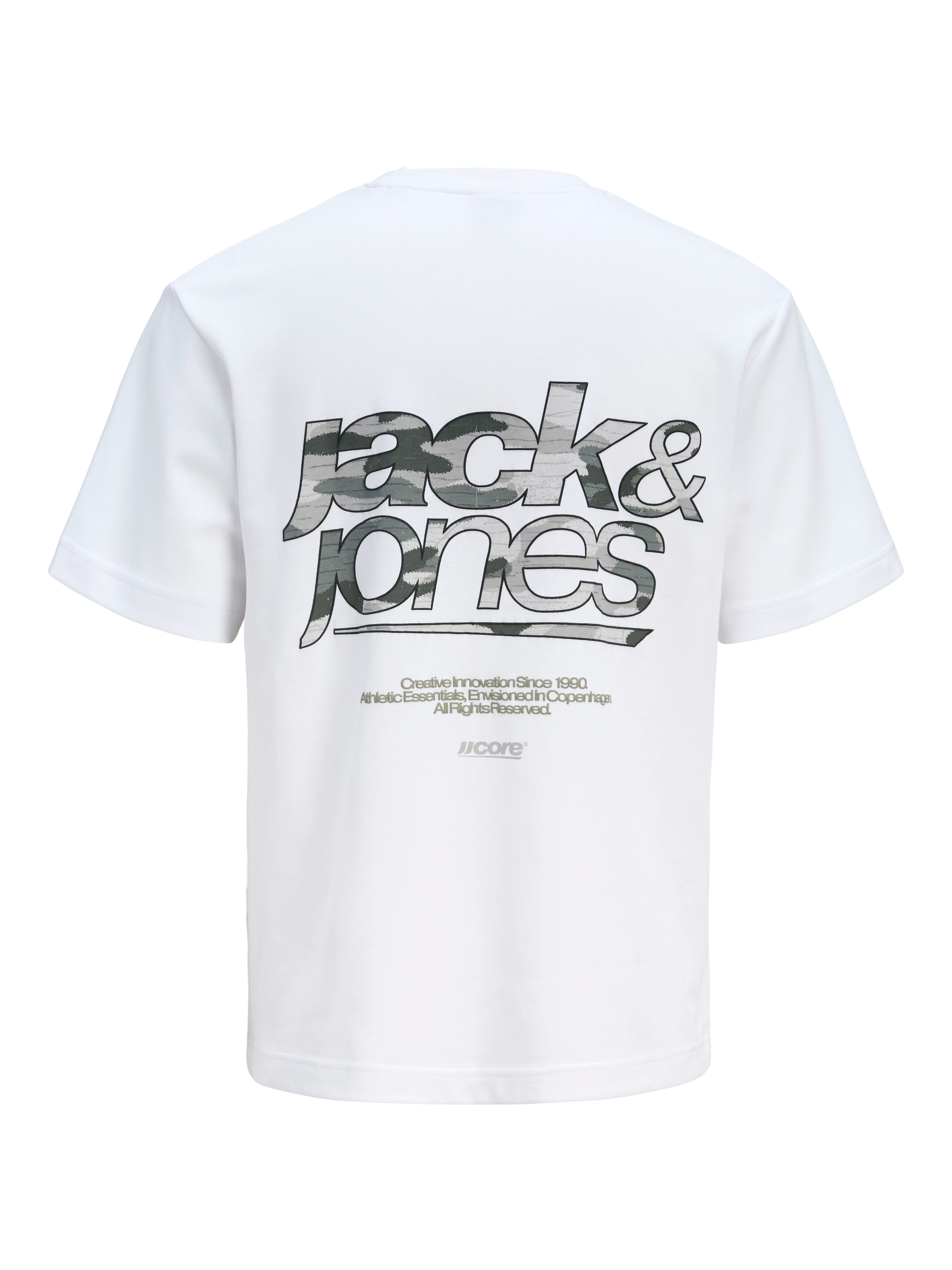 Jack & Jones T-Shirt »JCOBREEZE BACK PRINT TEE SS CREW EA26«
