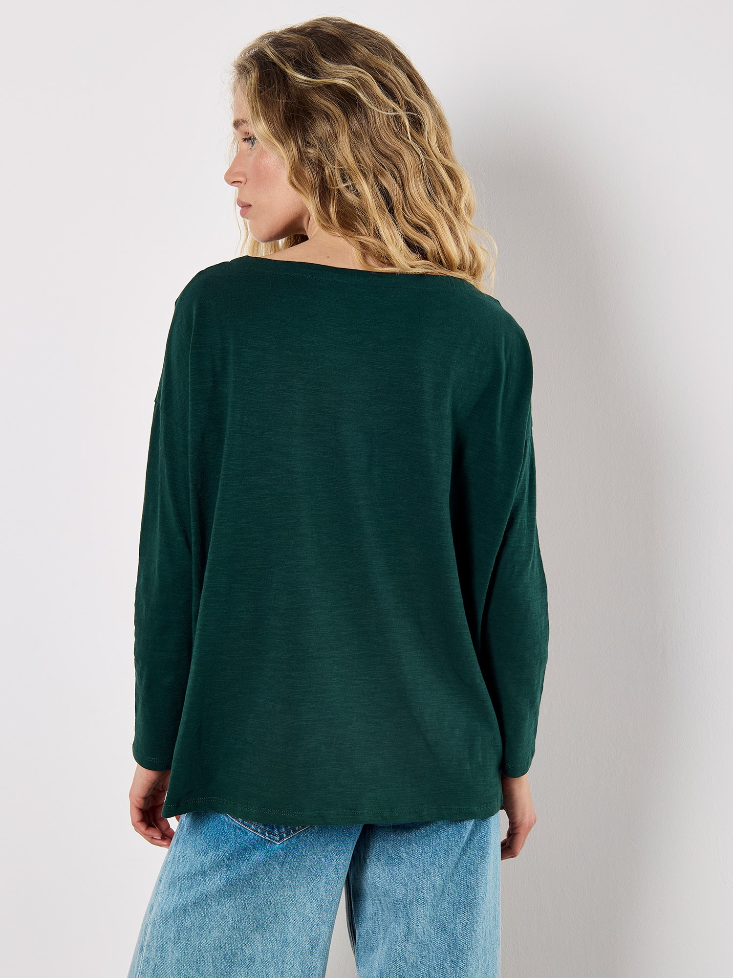 Apricot Longtop »Longshirt« mit U-Boot-Ausschnitt